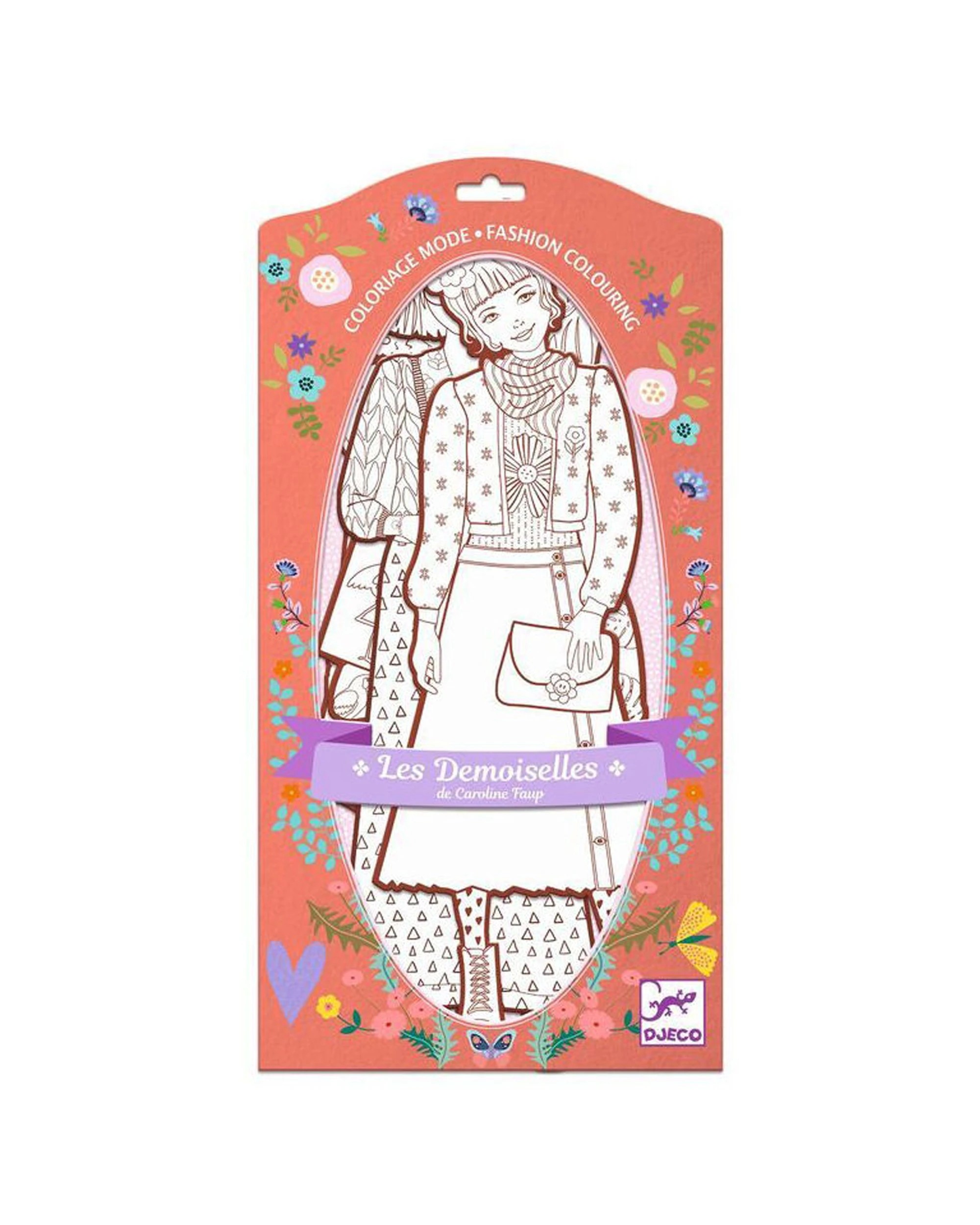 Djeco Nina Friends Les Demoiselles Kids Colouring Art Kit - Multi - Kmart