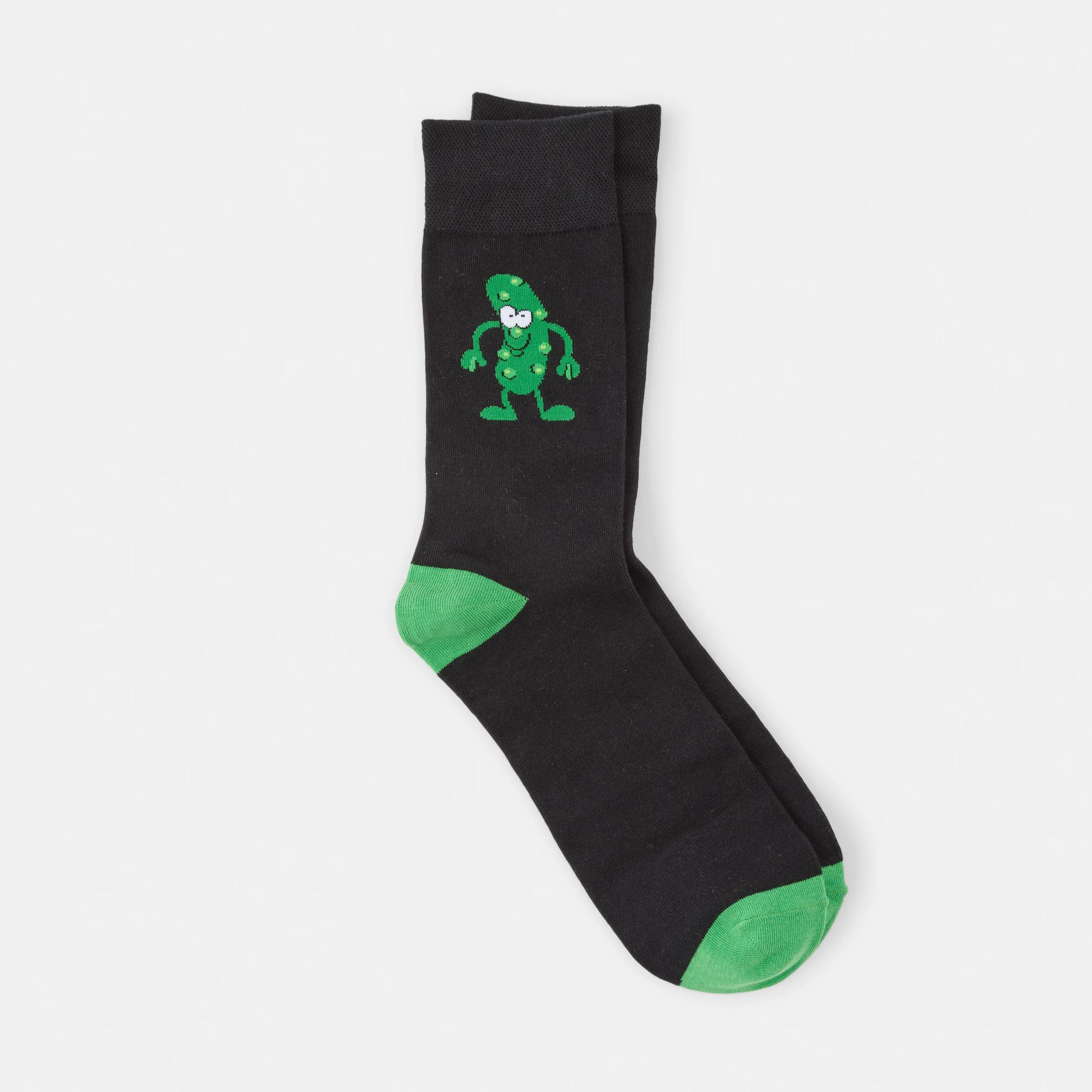6 4 Pack Novelty Socks BIG DILL, 6 of 6
