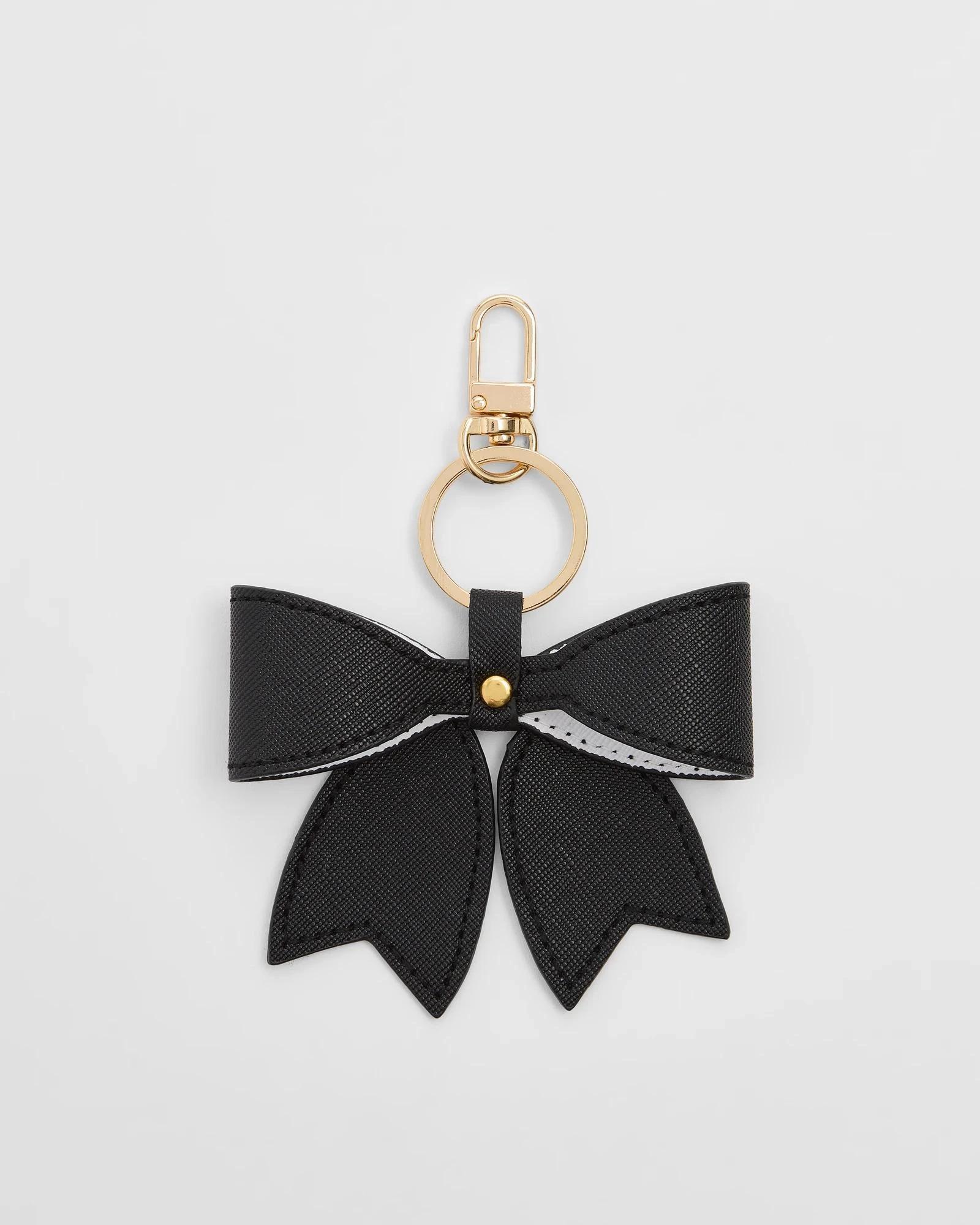 1 Target Bow Bag Charm - Black BOW, 1 of 1