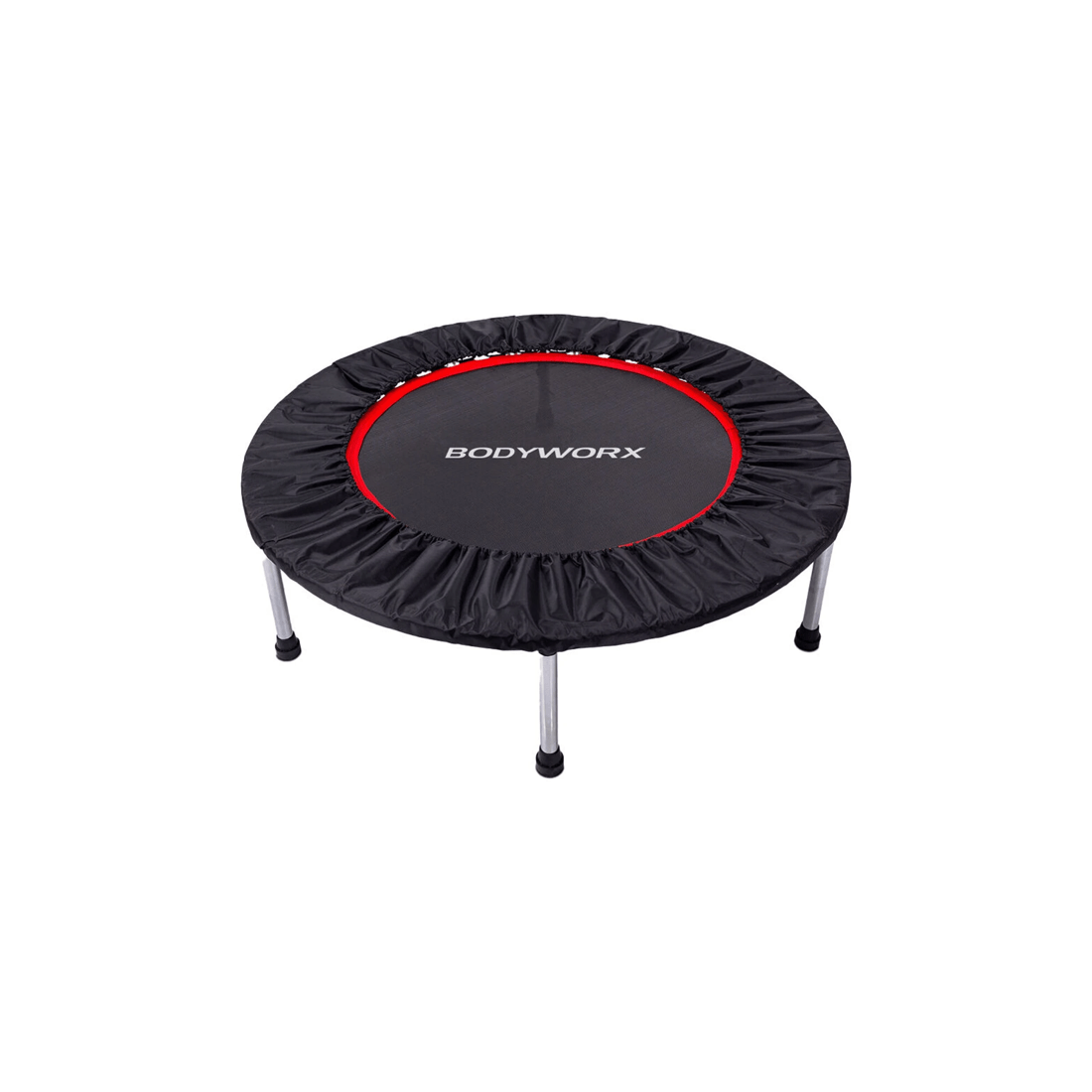 1 BODYWORX Rebounder Trampoline 38in Low Impact Home Gym Fitness 120 KG Max - Black, 1 of 1