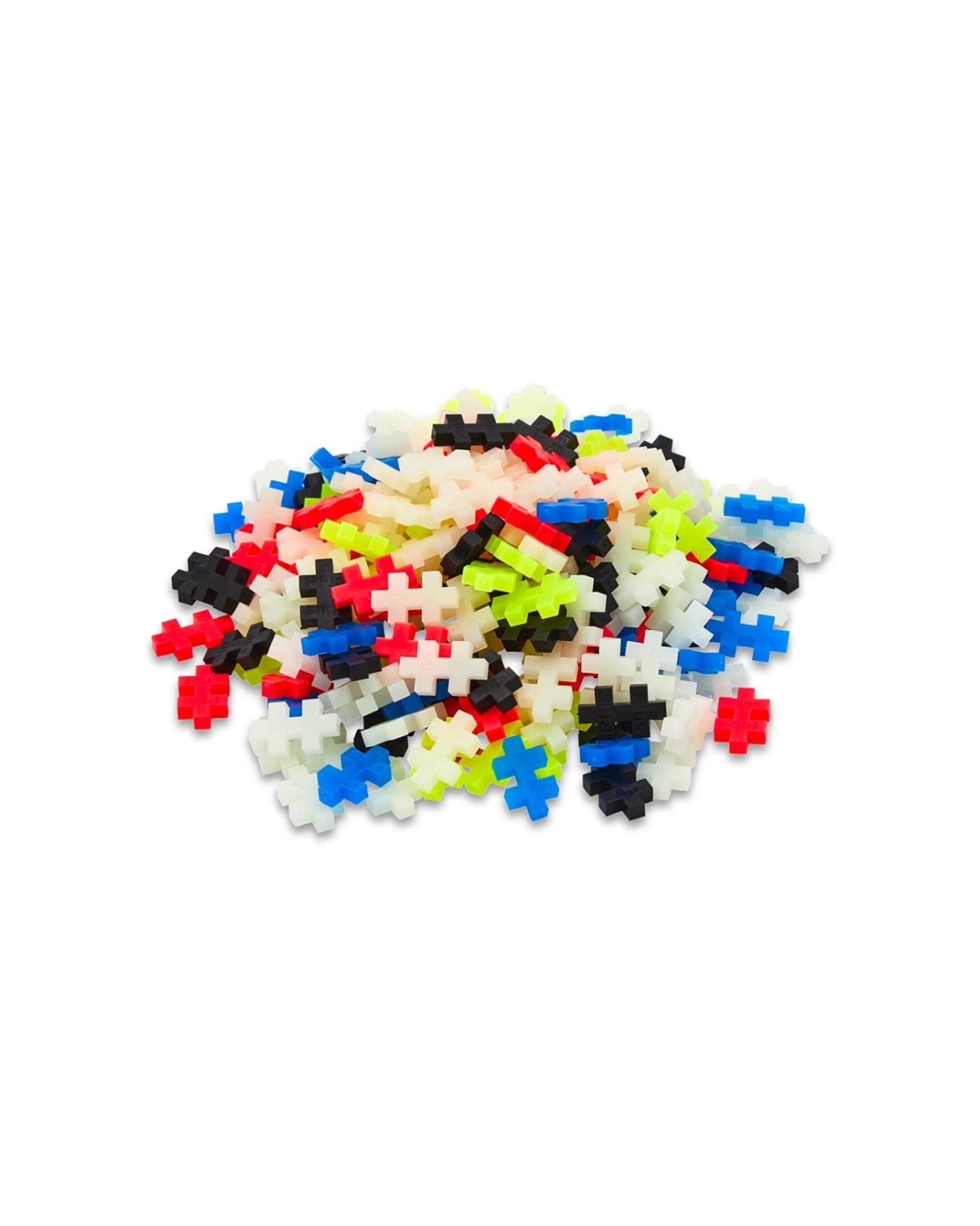 2 Plus-Plus 240pc Glow in The Dark Mix Build Kids Interactive Learning Toy, 2 of 3