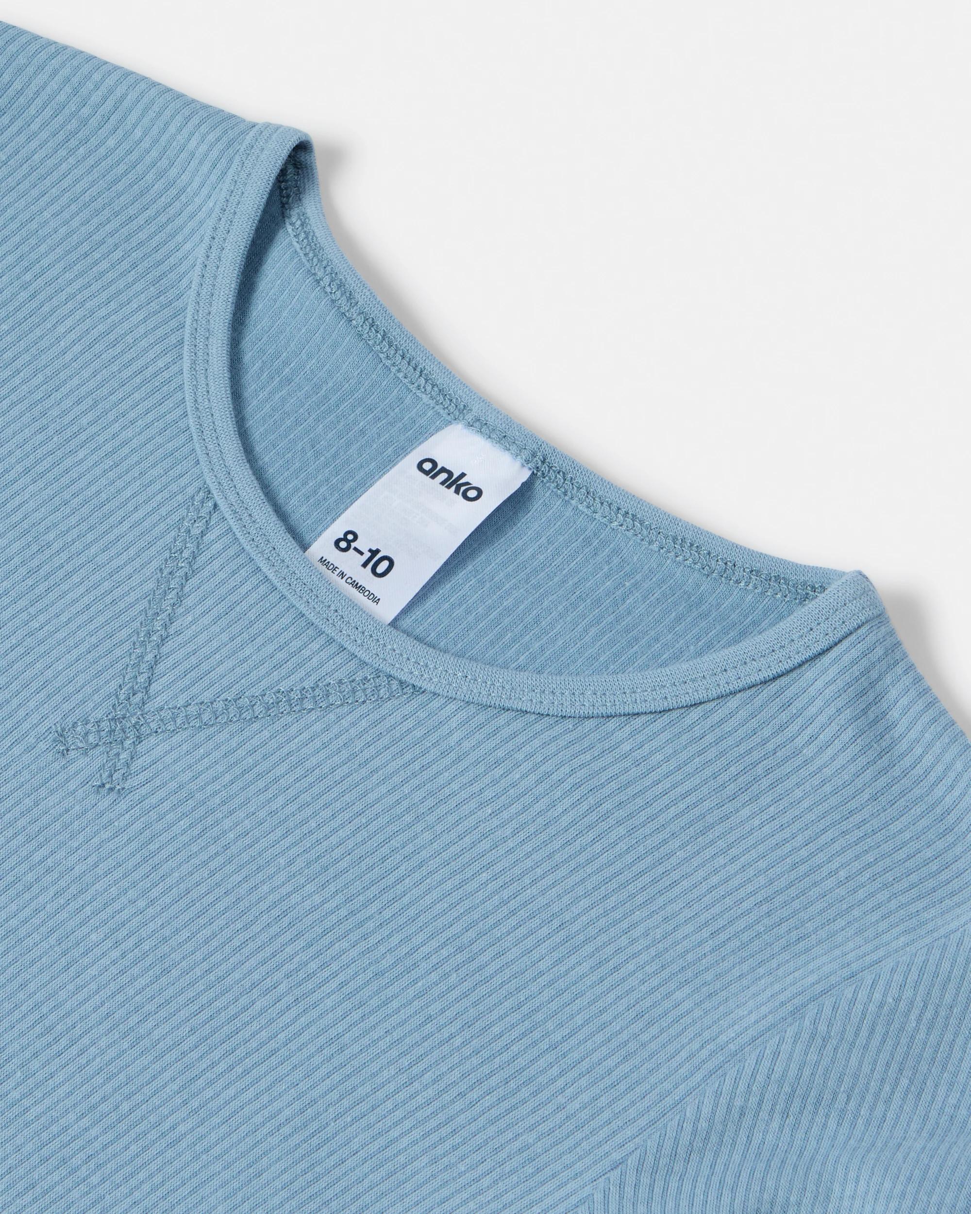 6 2 Pack Long Sleeve Thermal Top Blu Thrmal, 6 of 6