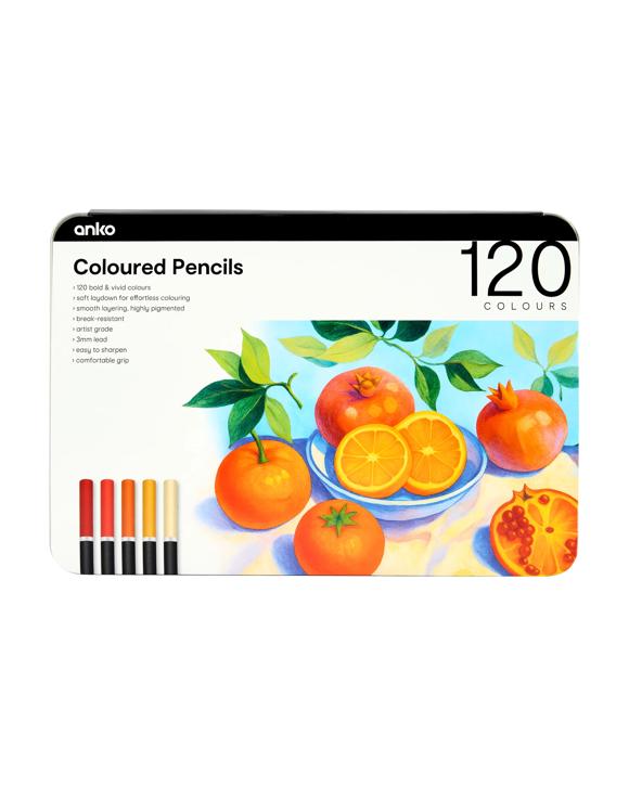 120 Pack Coloured Pencils