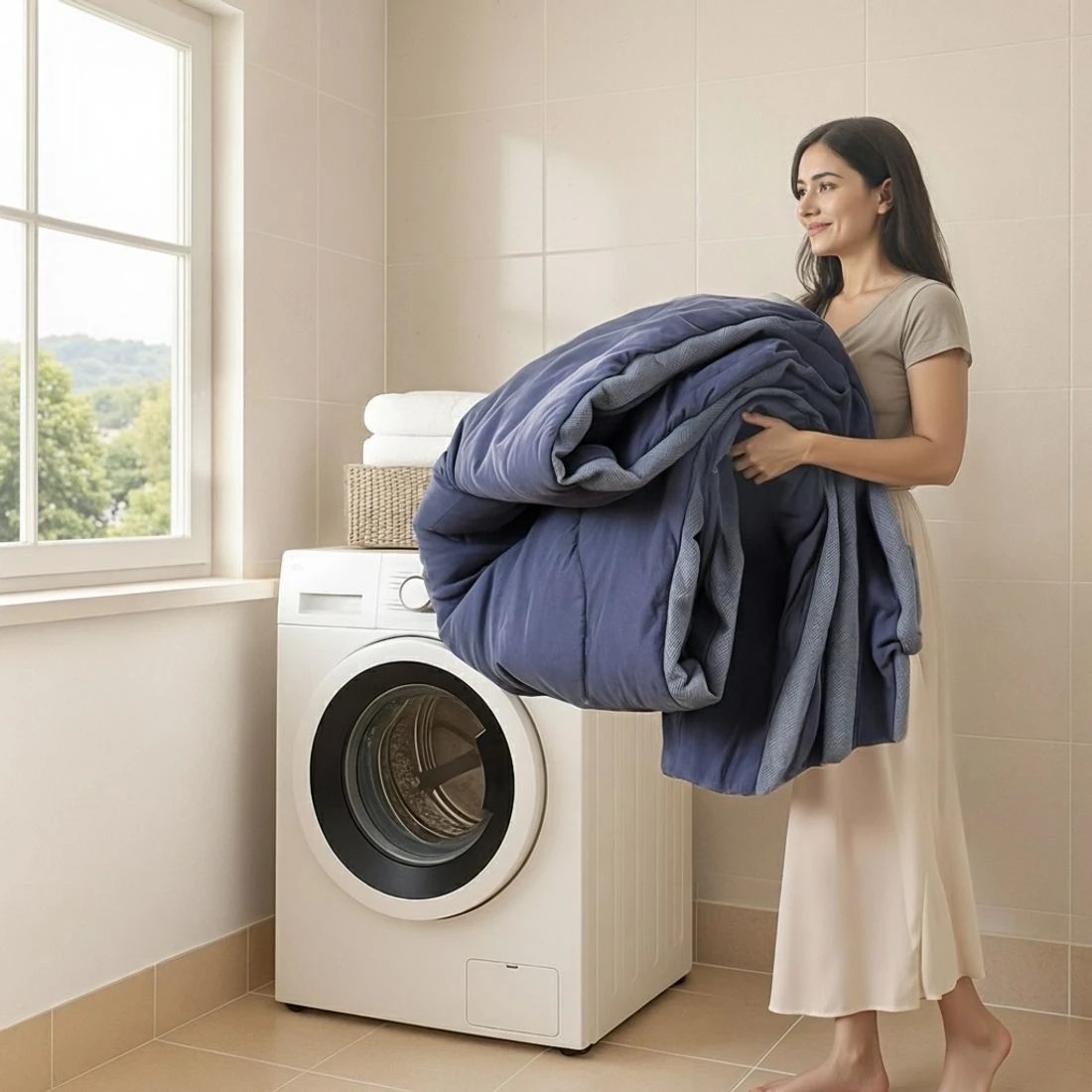 7 Giselle 5cm Mattress Topper Pillowtop toppers Bamboo Charcoal King Single - Charcoal, 7 of 7