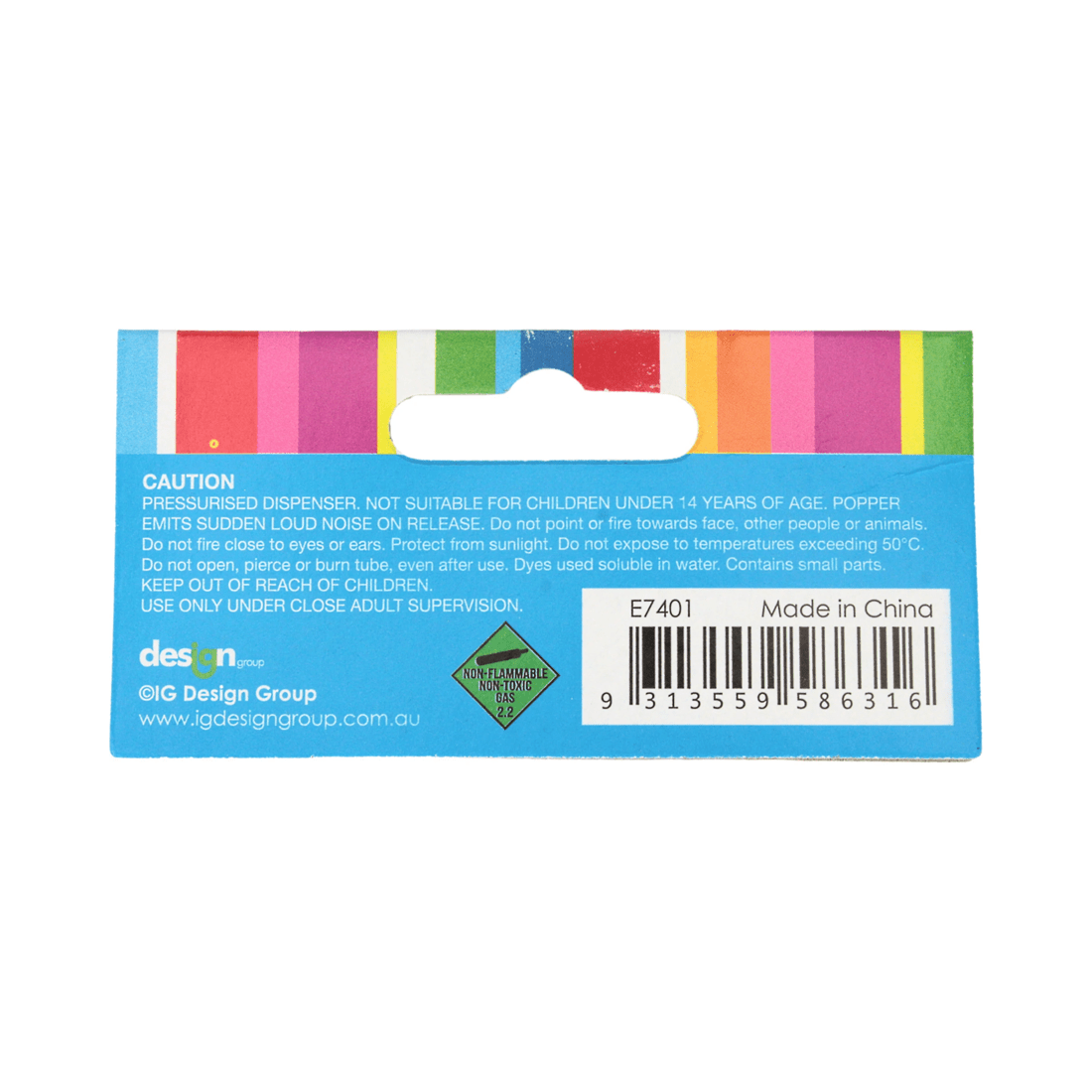 4 Artwrap Money Confetti Twist Popper, 4 of 4