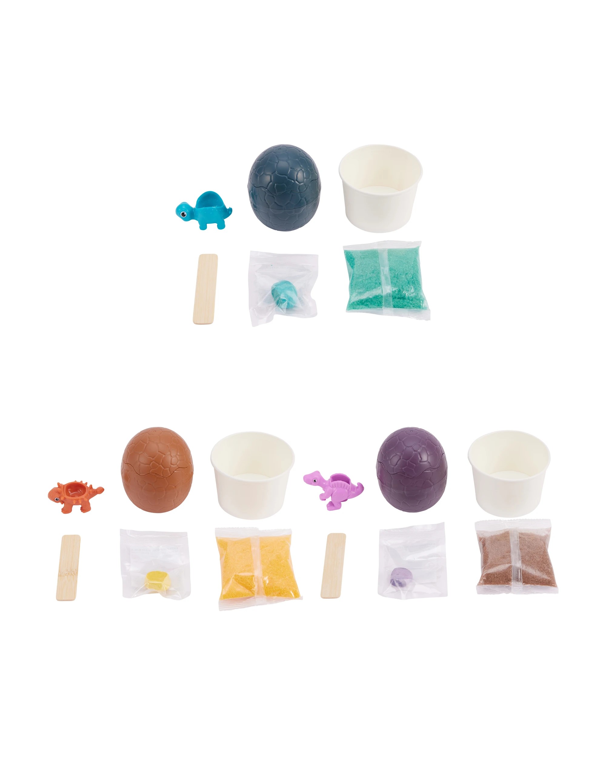 1 6 Piece Crystal Dino Eggs - Assorted, 1 of 3