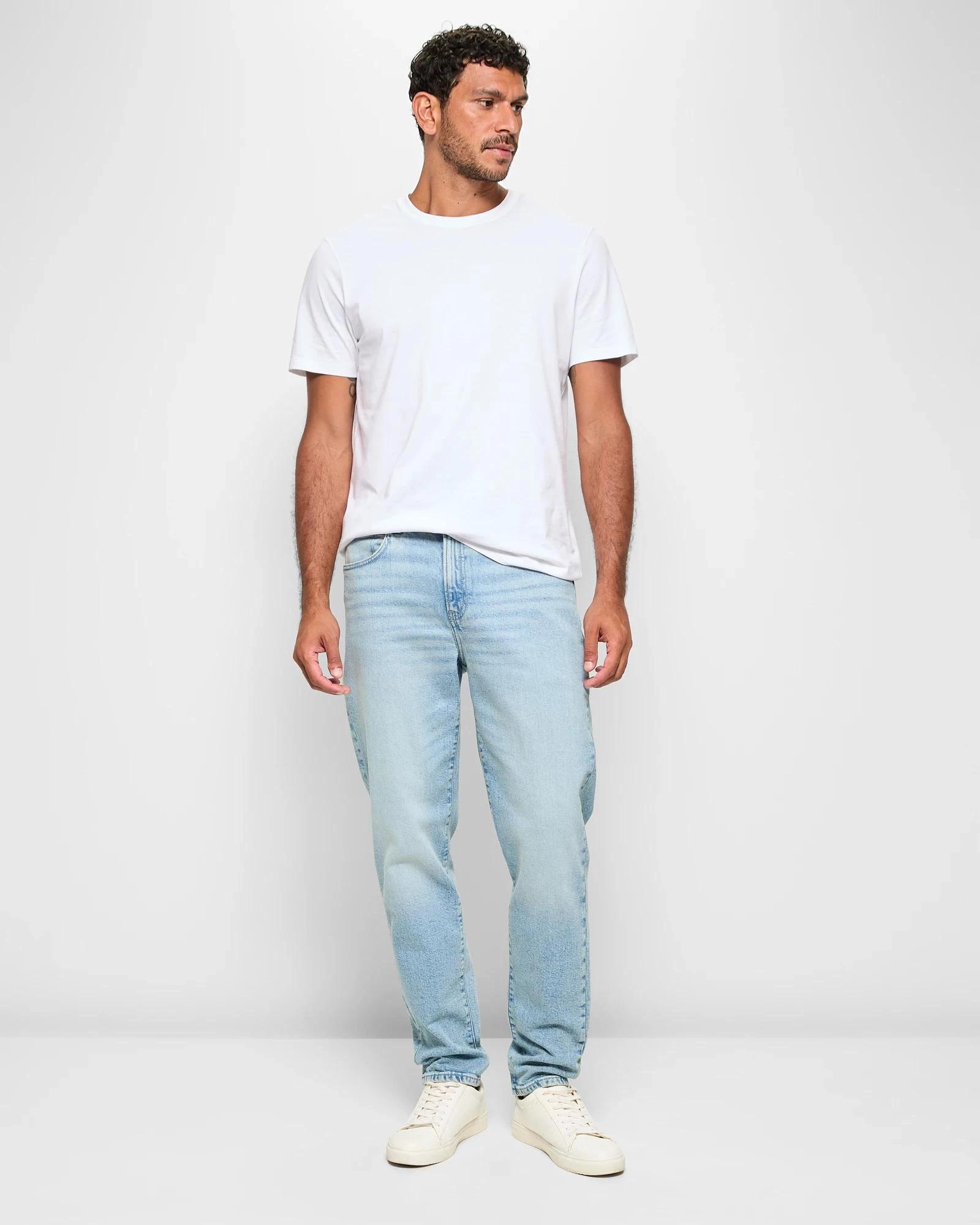 2 Target Denim Tapered Denim Jeans LIGHT INDIGO, 2 of 5
