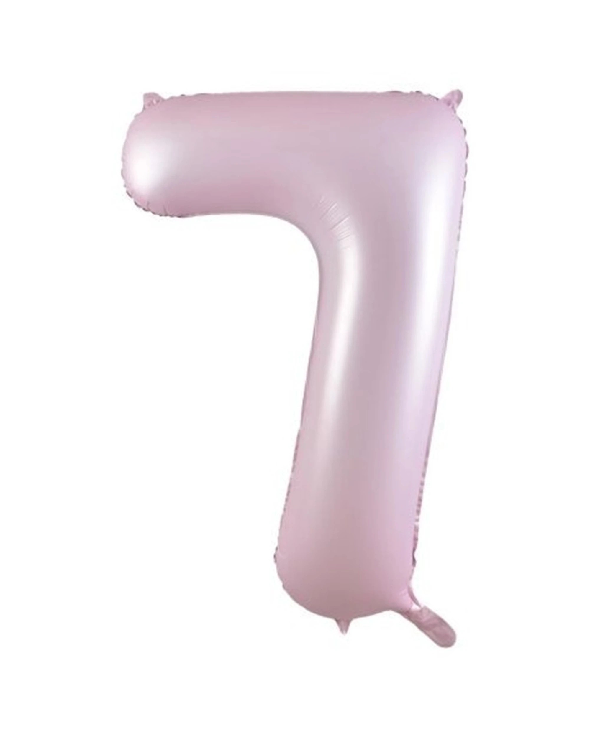 1 Alpen Decrotex Foil Balloon Number 7 Party Decoration 34 Inches Pastel - Pink, 1 of 1