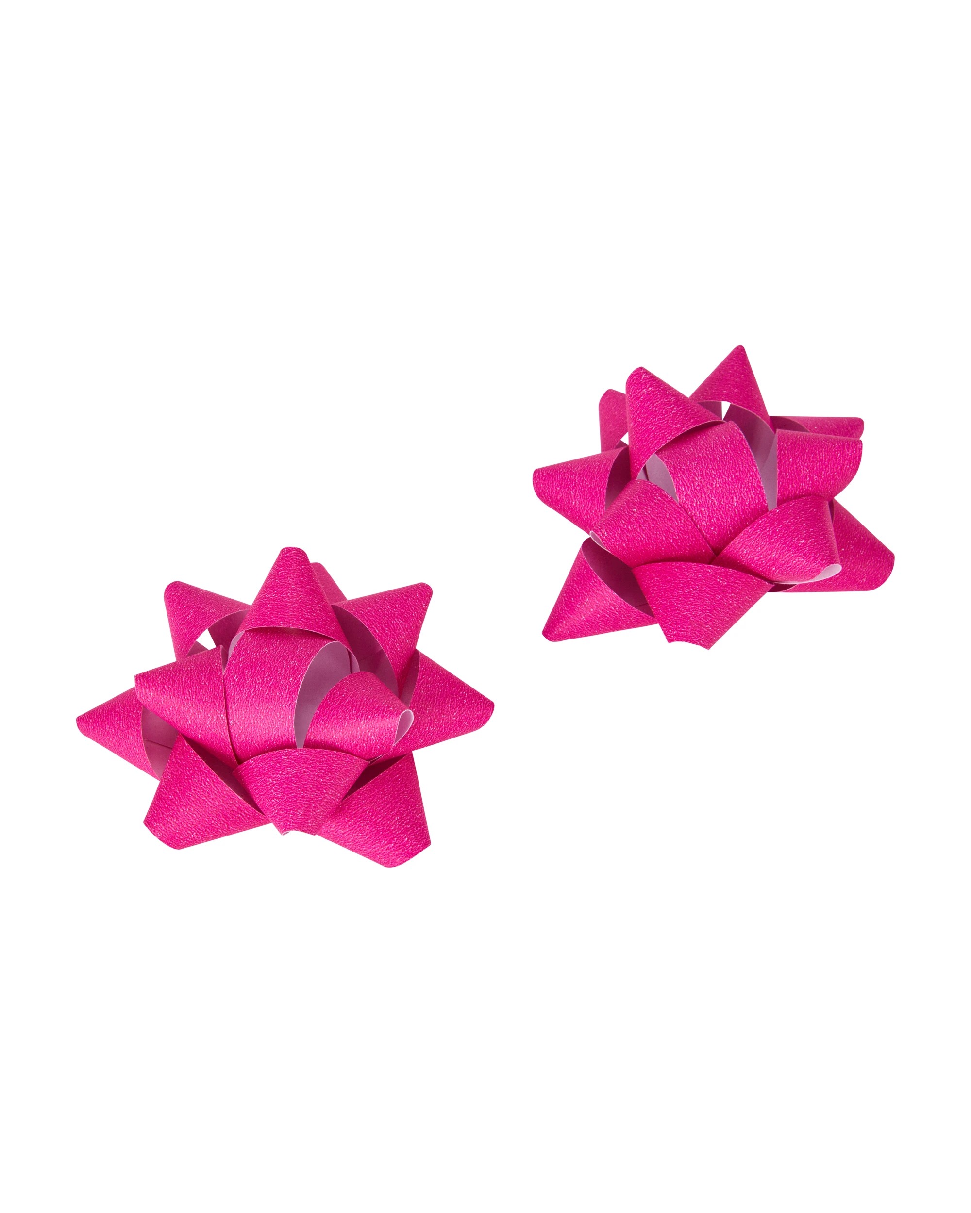 4 10 Piece Mini Paper Bows - Brights, 4 of 8