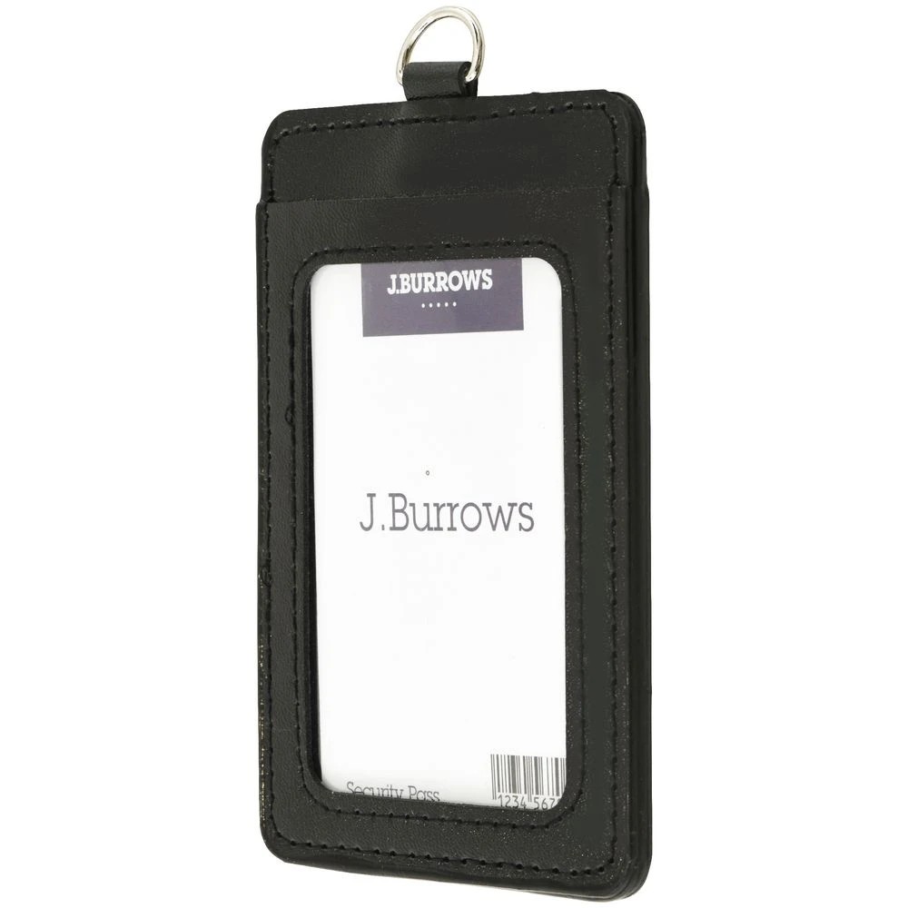 5 J.Burrows Card Holder Portrait Black, 5 of 5