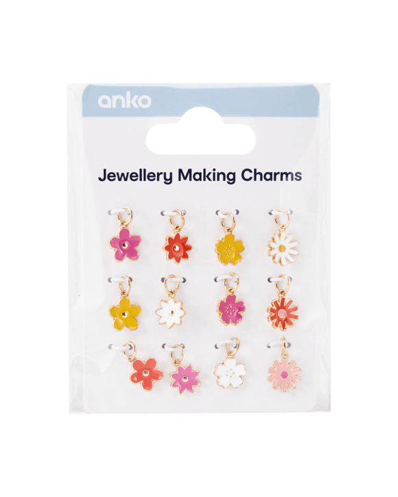 Jewellery Making Charms - Flowers