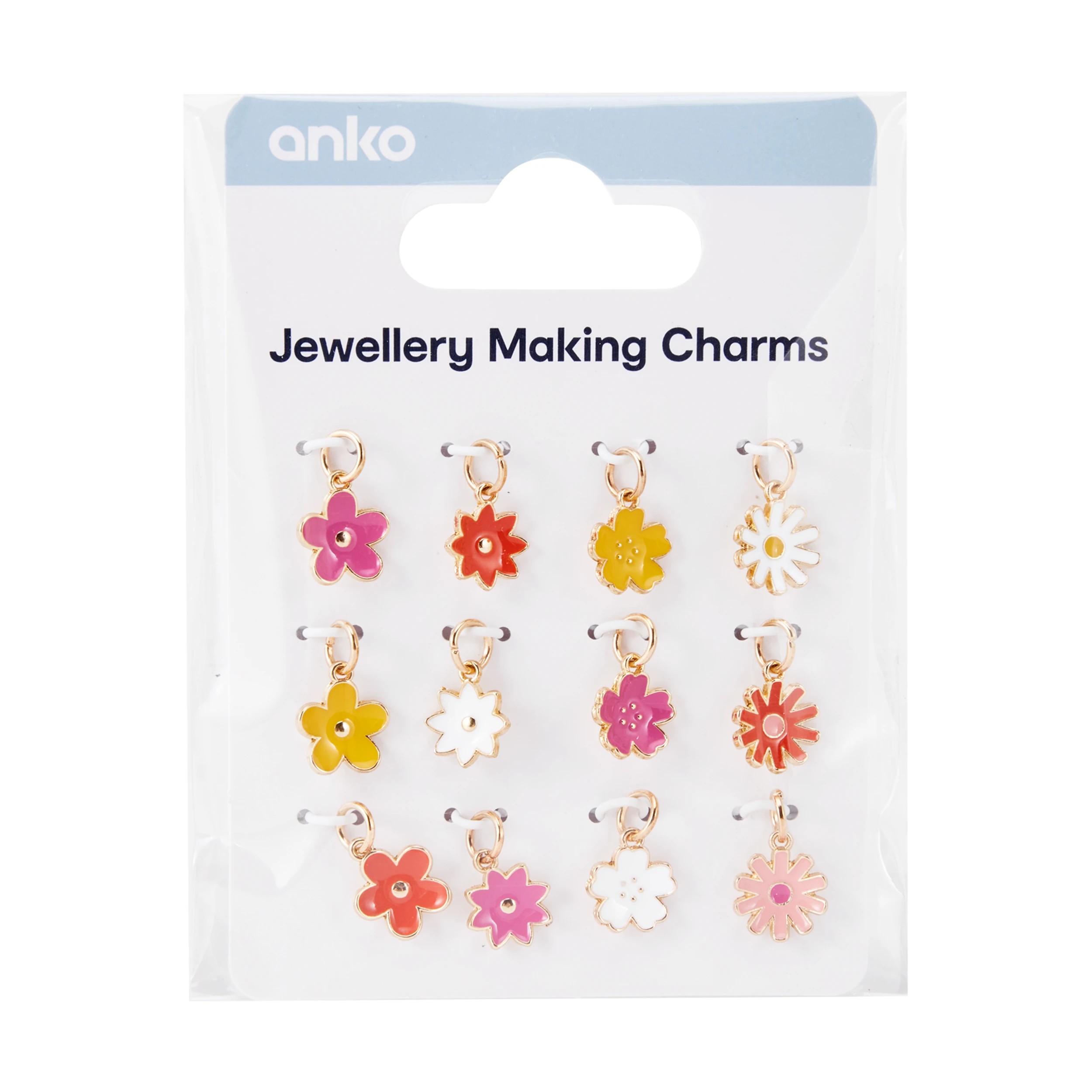 1 Jewellery Making Charms - Flowers, 1 of 3