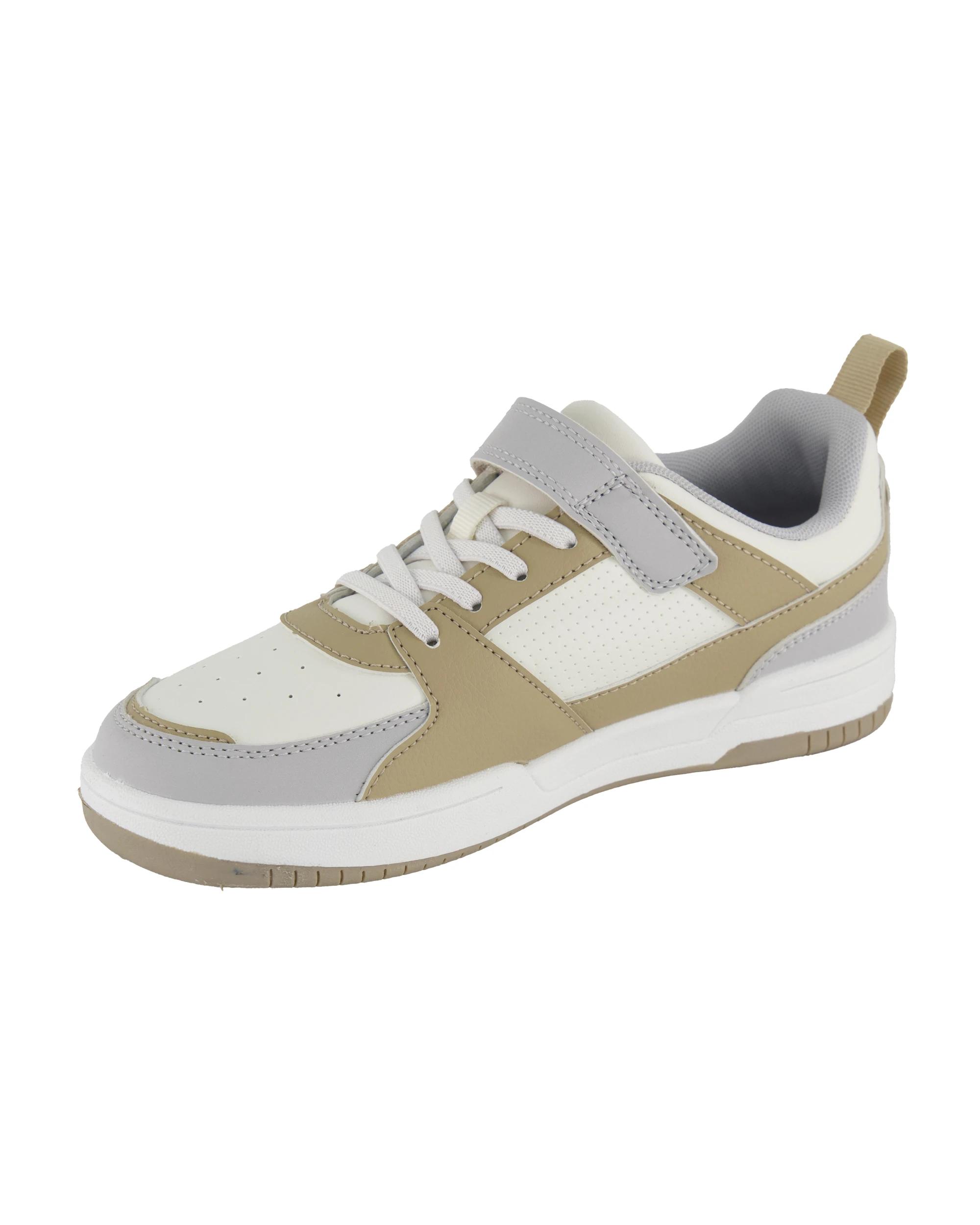3 Senior Low Top Sneakers Sand, 3 of 5
