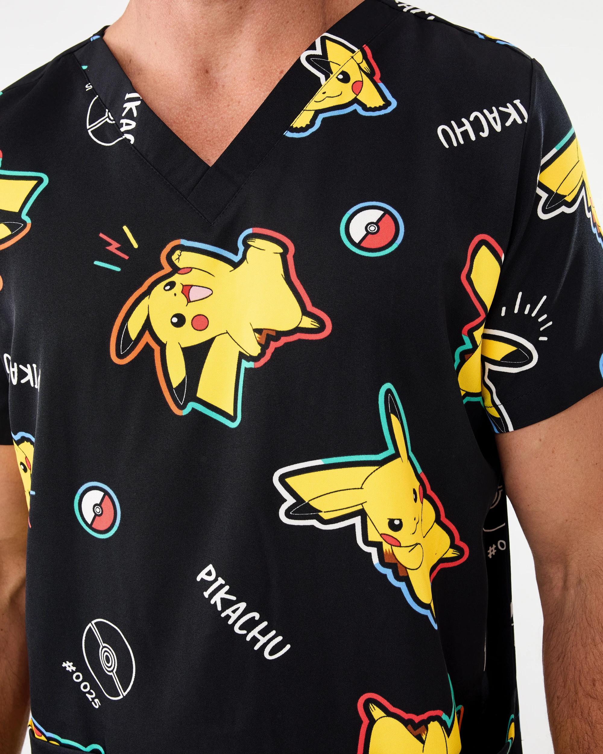 6 Workwear Pokemon License Scrub Top Pokemon, 6 of 8