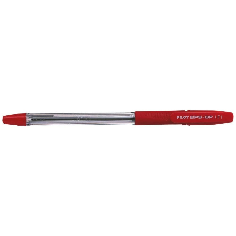 1 PILOT BPS-GP Fine Ballpoint Pen Red, 1 of 1