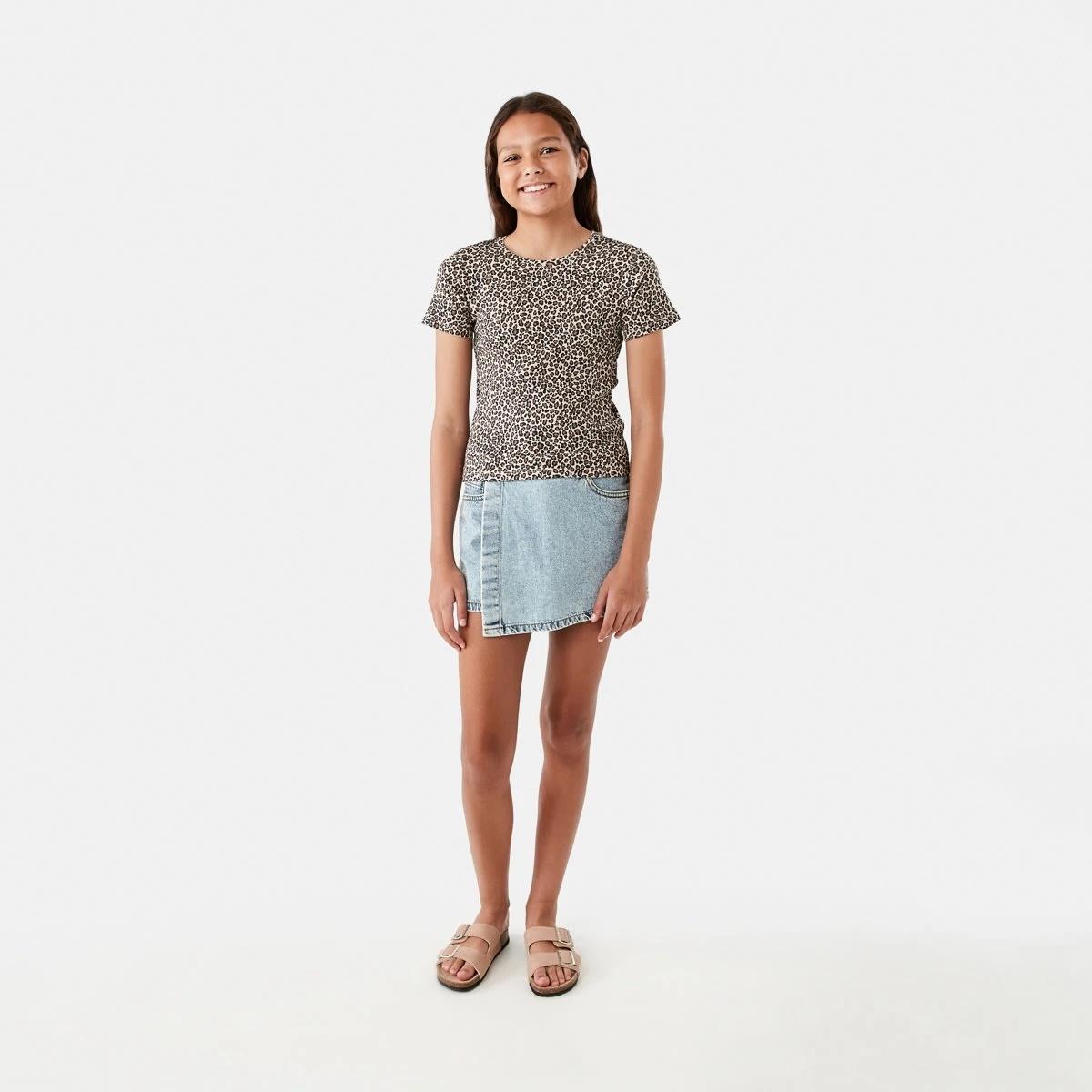 5 Short Sleeve Rib T-shirt Feline, 5 of 8