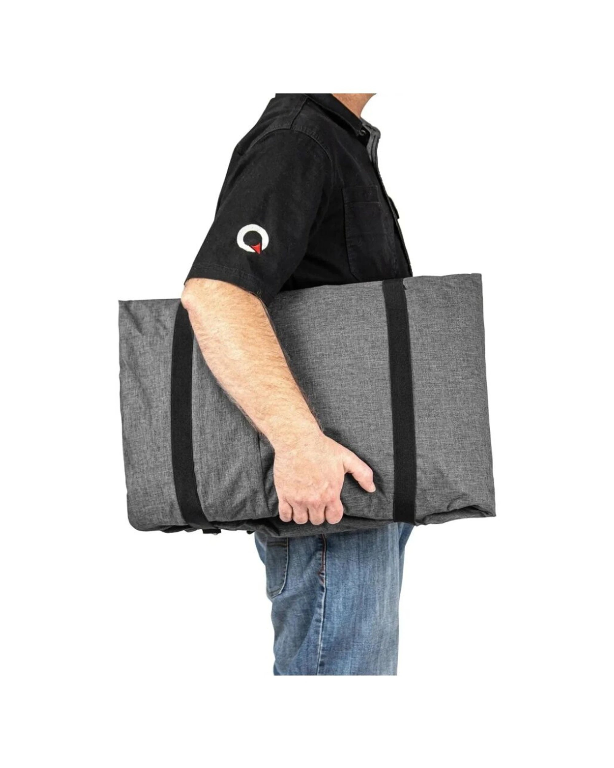 5 Quest Outdoors Air Sofa 4 Seater Inflatable Camping With Carry Bag Boston Valves - Charcoal, 5 of 5