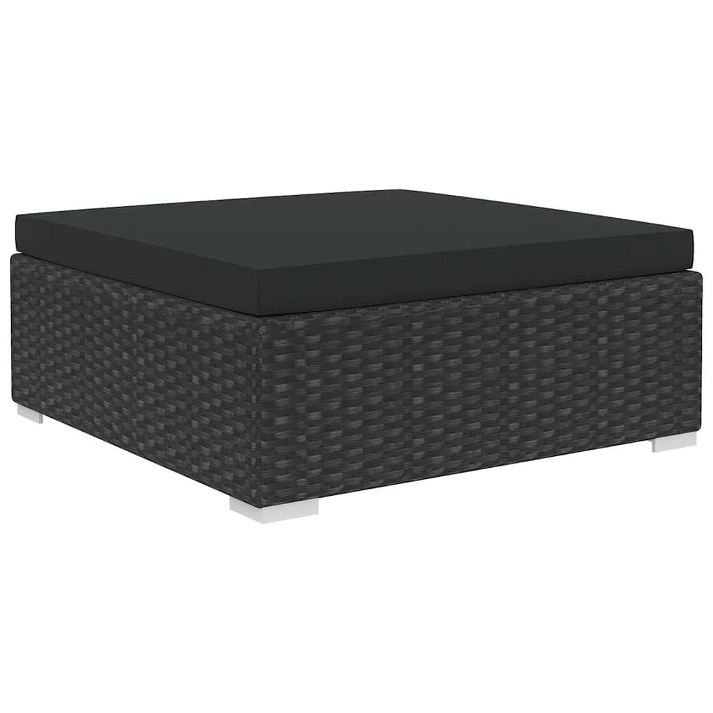 6 vidaXL Garden sofa set Modular - Black, 6 of 9
