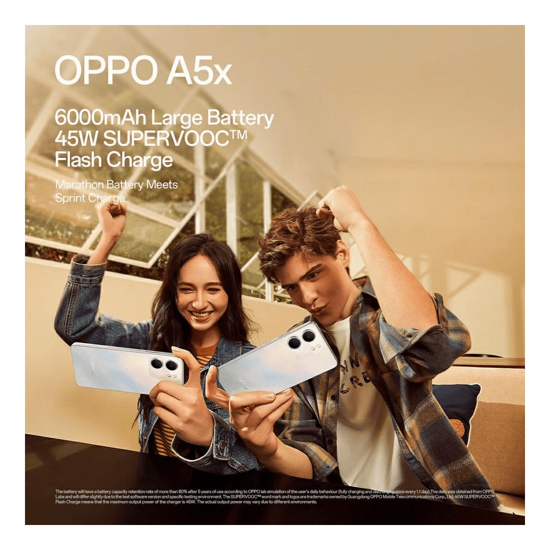 4 OPPO A5x 128GB Midnight Blue, 4 of 10