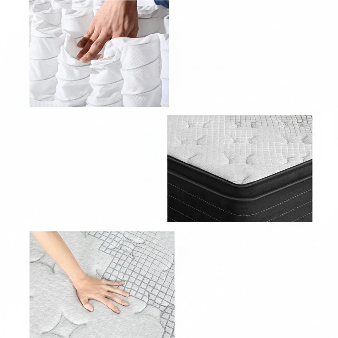 5 Giselle Bedding 32cm Mattress Extra Firm King - King Bed - Multi, 5 of 7