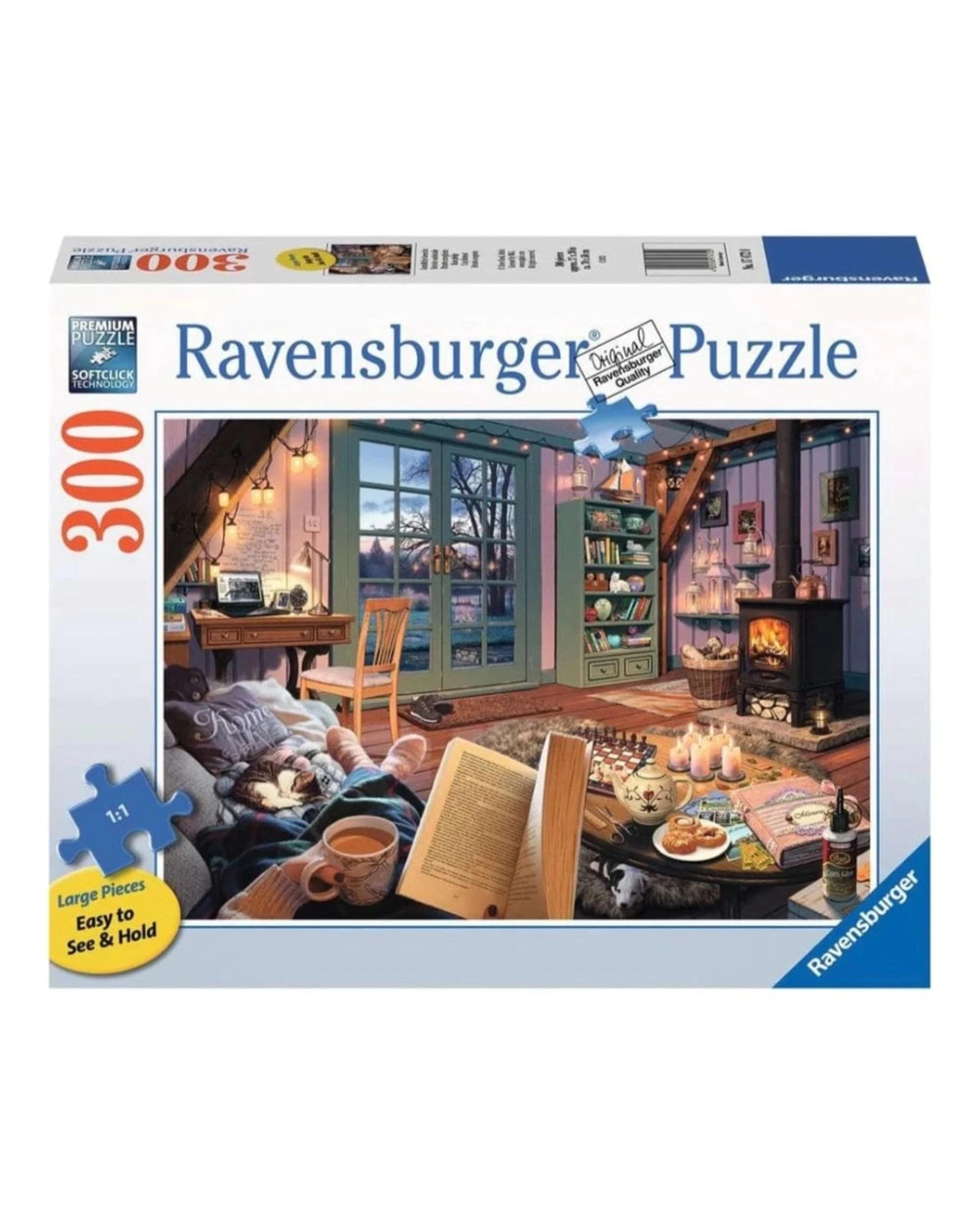 1 Ravensburger Cozy Retreat 300 Piece Large Format Puzzle, 1 of 1