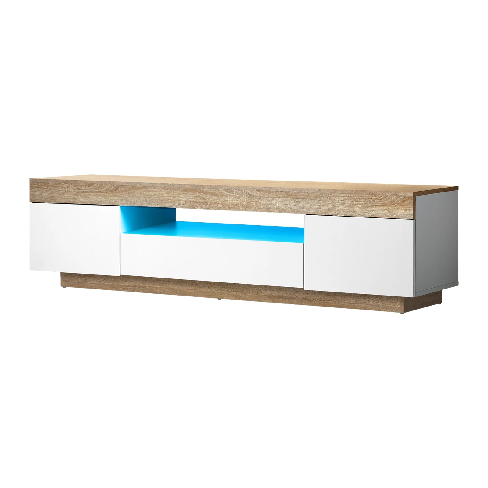 1 Oikiture Tv Cabinet Entertainment Unit Rgb Led 180cm
 - Multi, 1 of 8