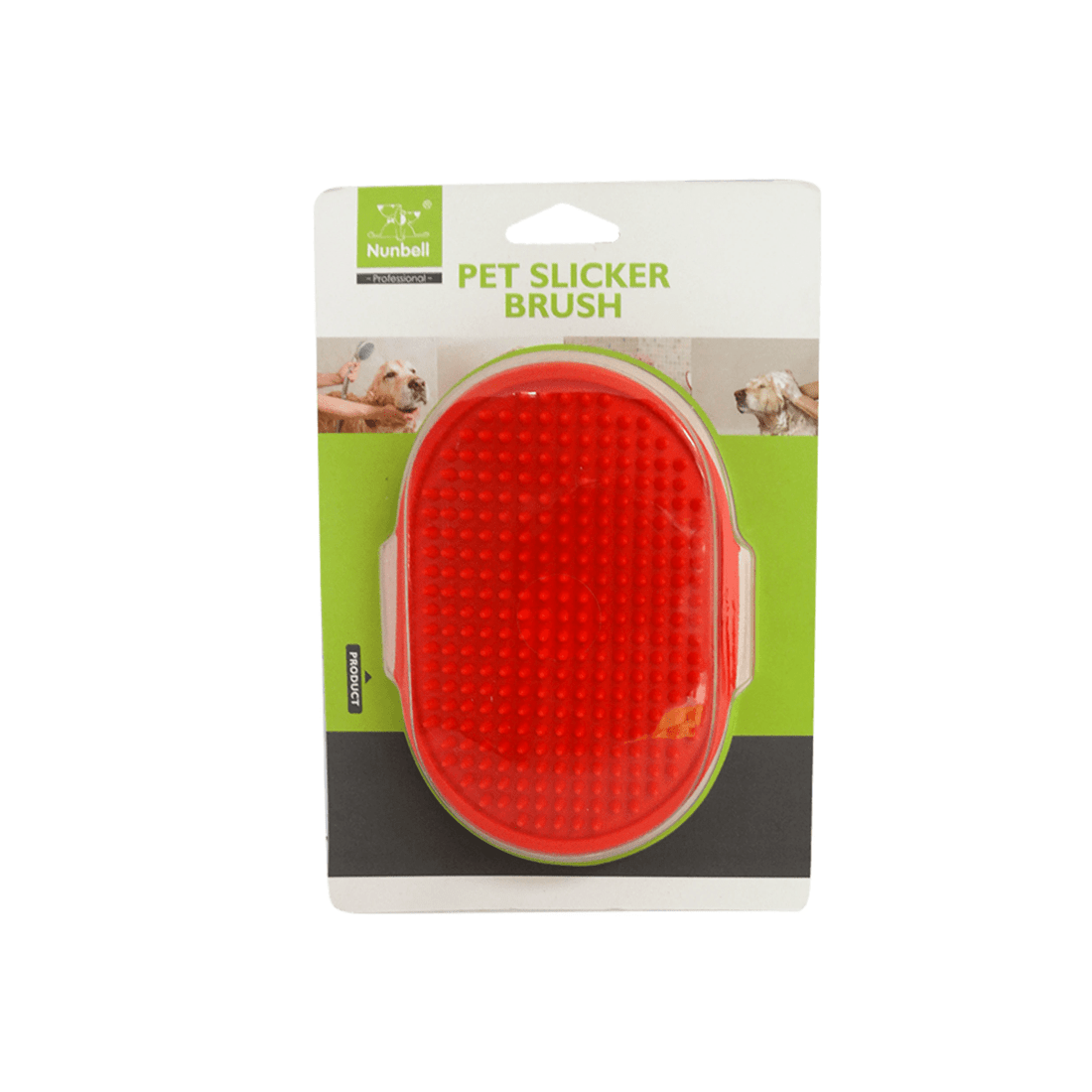 1 BR Pets Pet Grooming Mitt Dog Cat Waterproof Hair Brush BPA FREE, 1 of 3