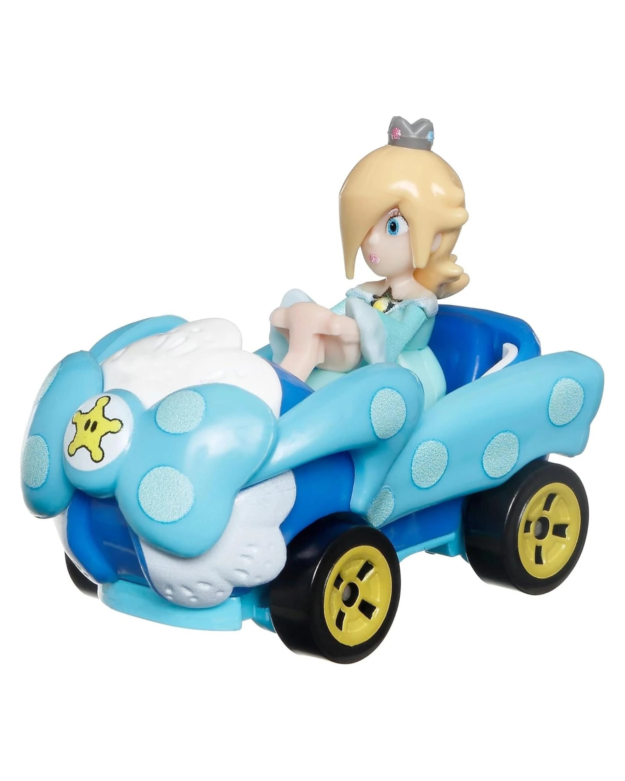 2 Hot Wheels Mario Kart Rosalina Birthday Girl Diecast Vehicle - Blue, 2 of 3