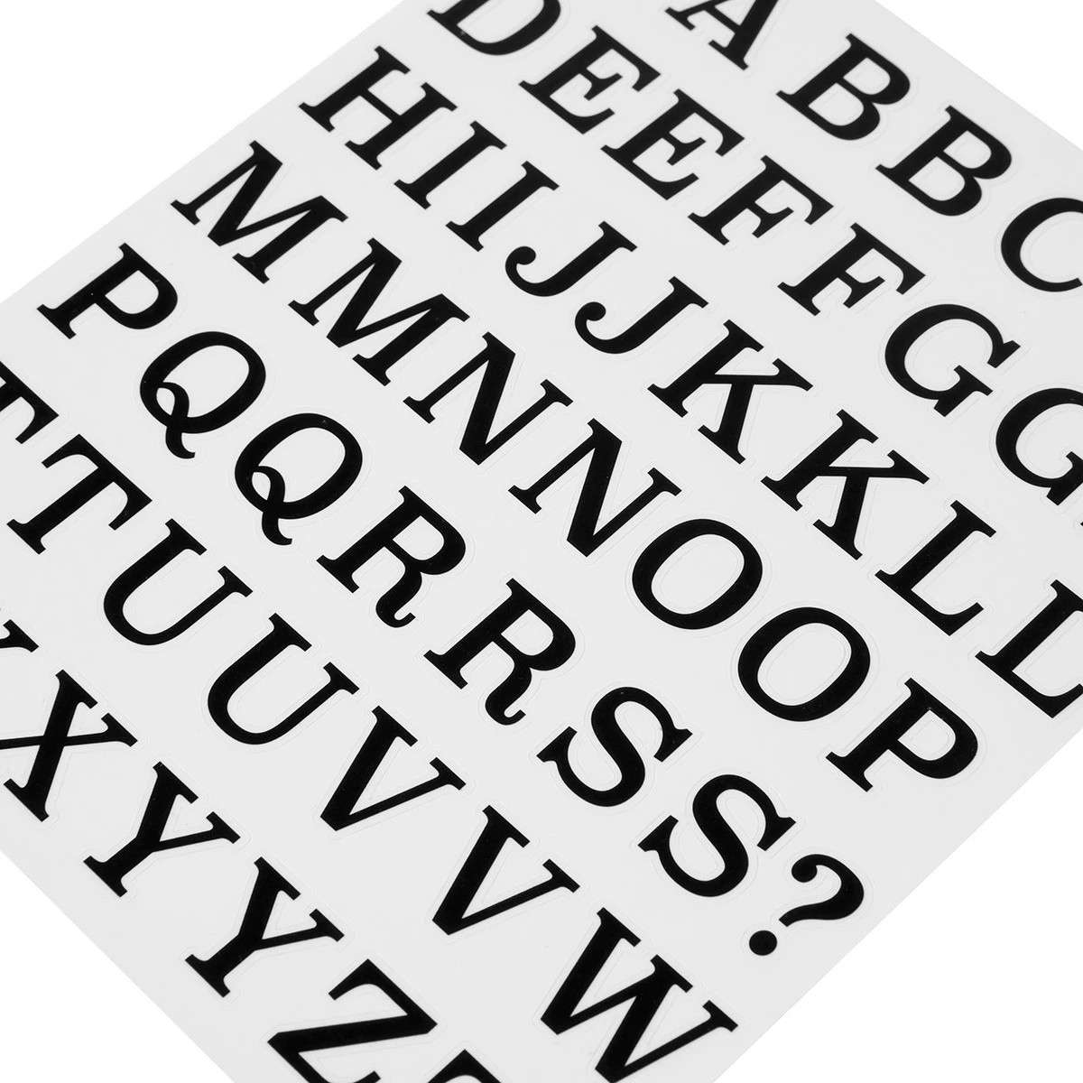 6 Alphabet Stickers, 6 of 7