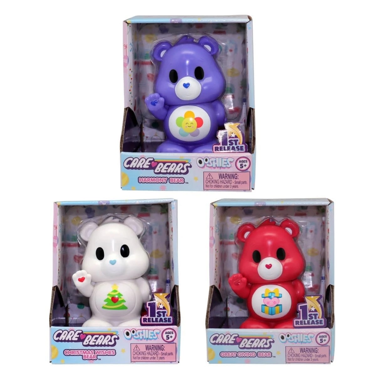 1 10cm Care Bears Ooshies Figure - Assorted, 1 of 2