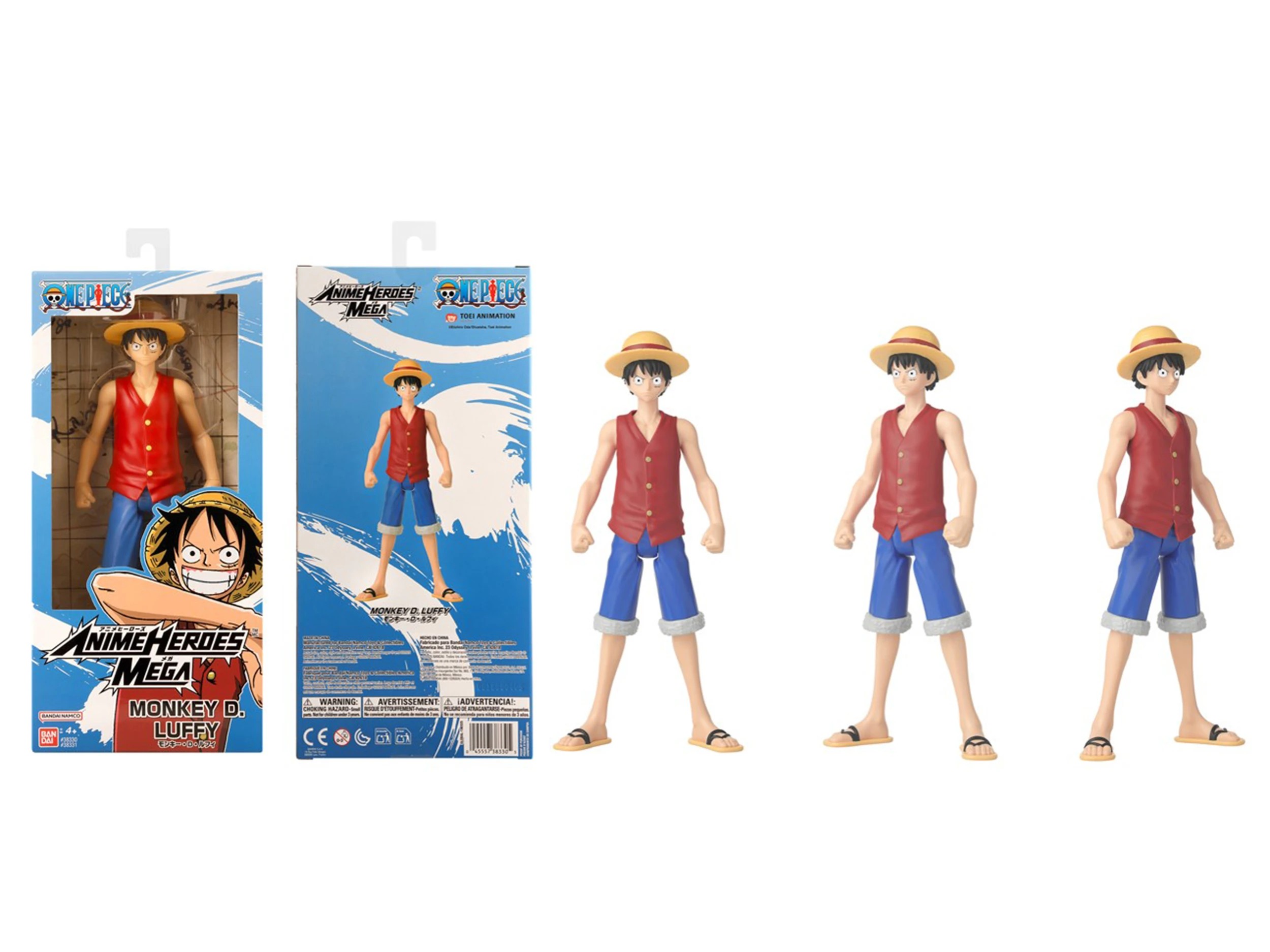 2 Anime Heroes Mega One Piece Figurine - Assorted, 2 of 3