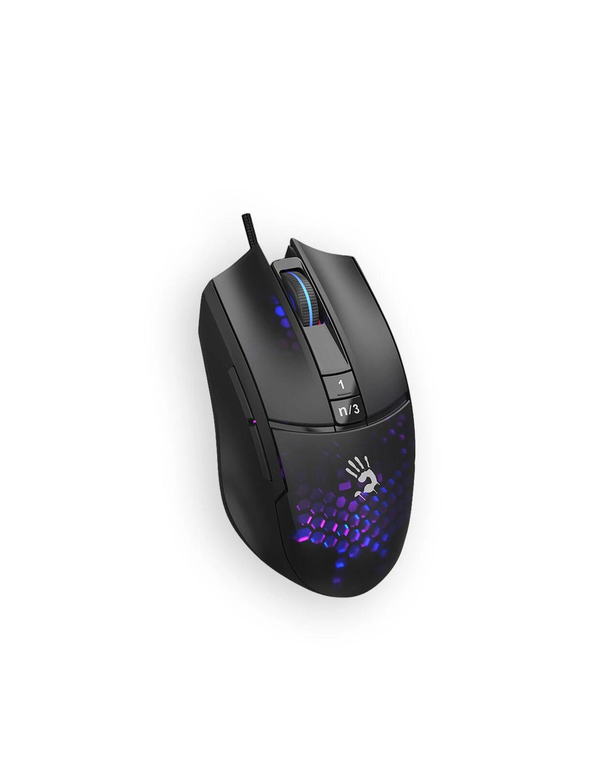 2 Bloody L65 MaxAC Honeycomb Lightweight Honeycomb RGB 12000 CPI Gaming Mouse, 2 of 5