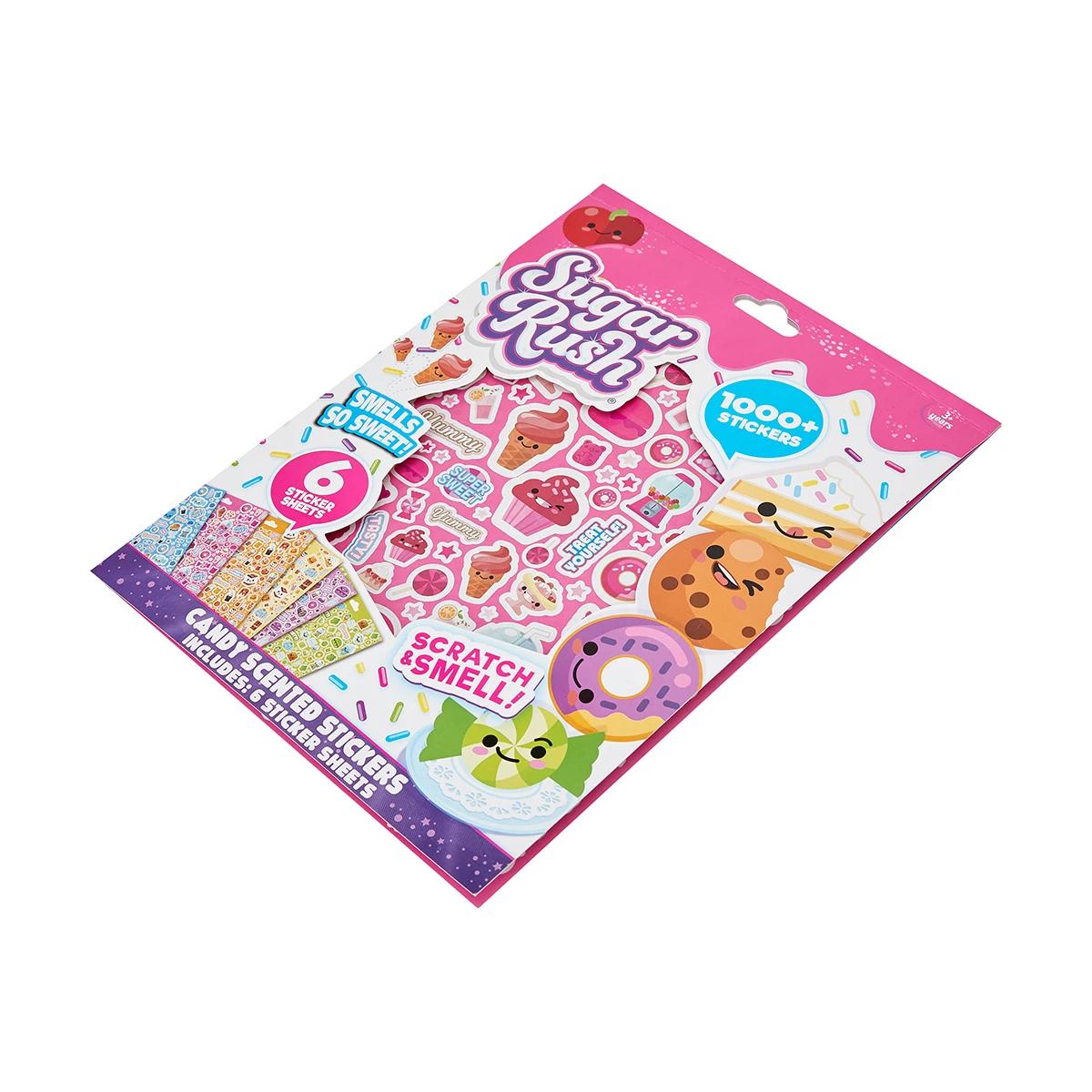 80 Süße Aufkleber Mit Dessert-Duft Für Schule & Basteln – Bunt, Lustig, Ca. 2,5 Cm