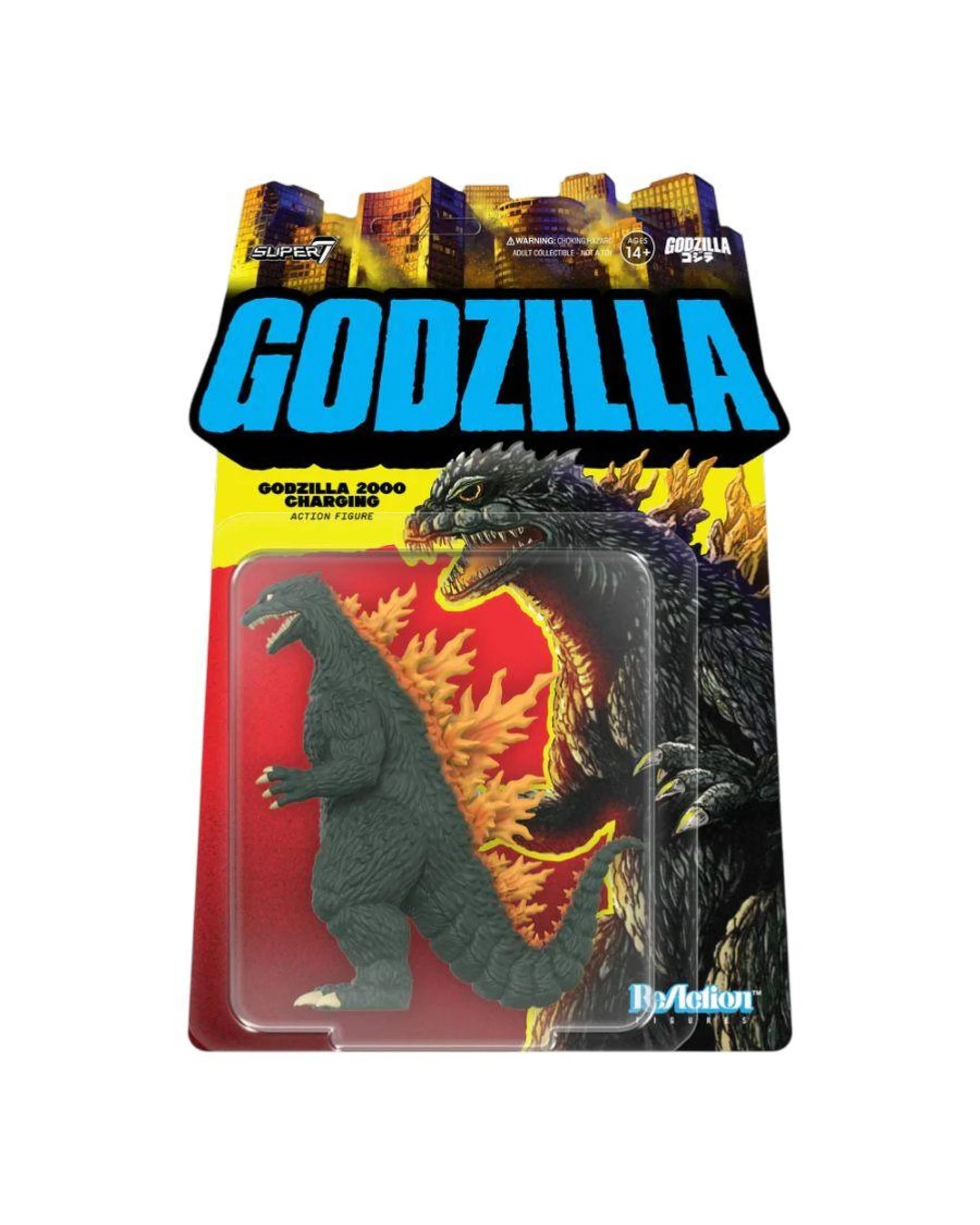 1 Super7 Reaction Toho Godzilla - 2000 -  Charging Figure, 1 of 4