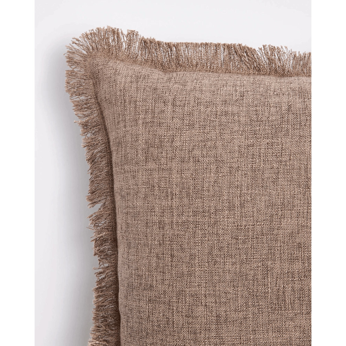 2 Target Ellerie Fringe Cushion - Brown, 2 of 2