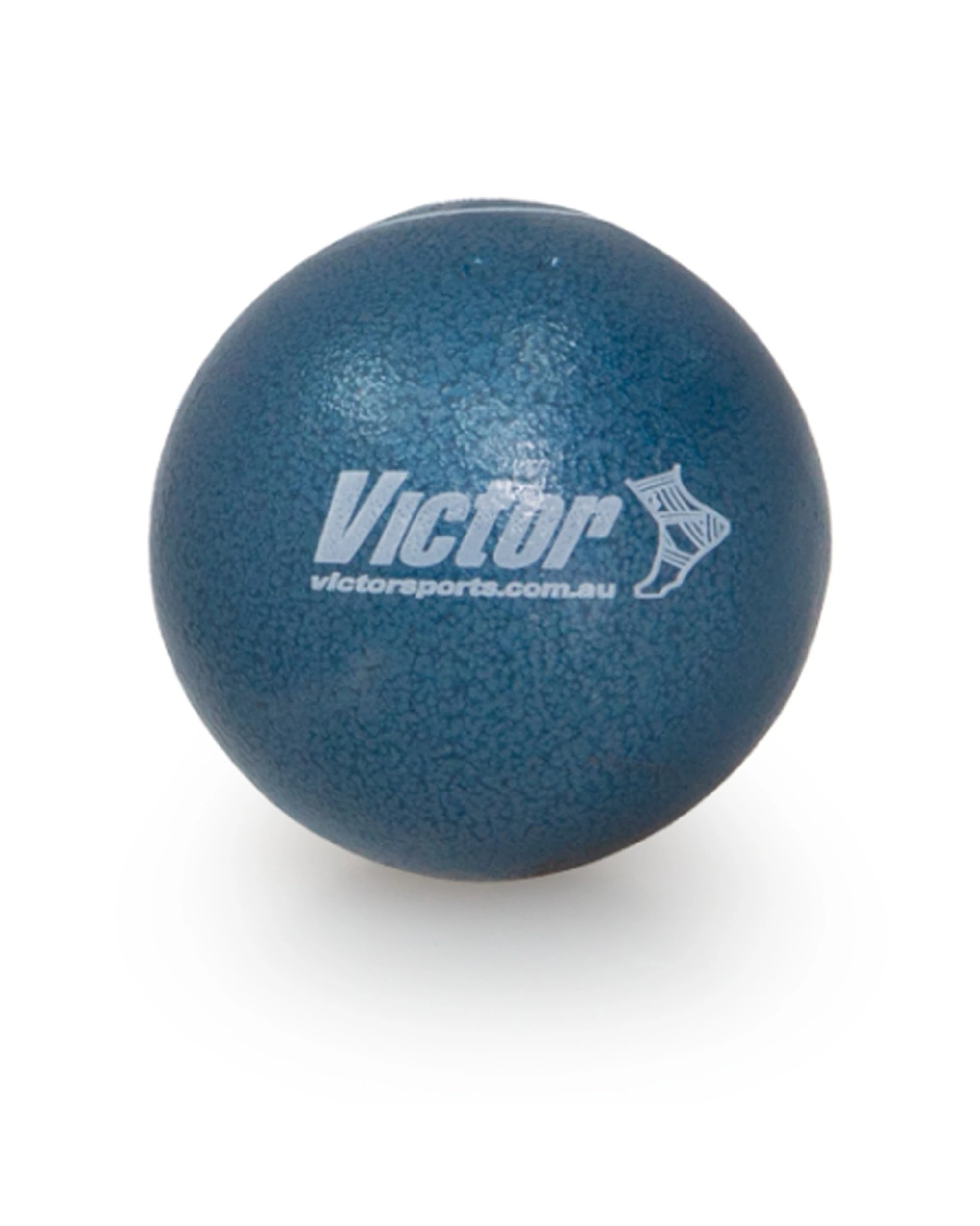 1 Victor Sports Shot Put Cast Iron Unturned Training Weight 1kg - Blue, 1 of 1