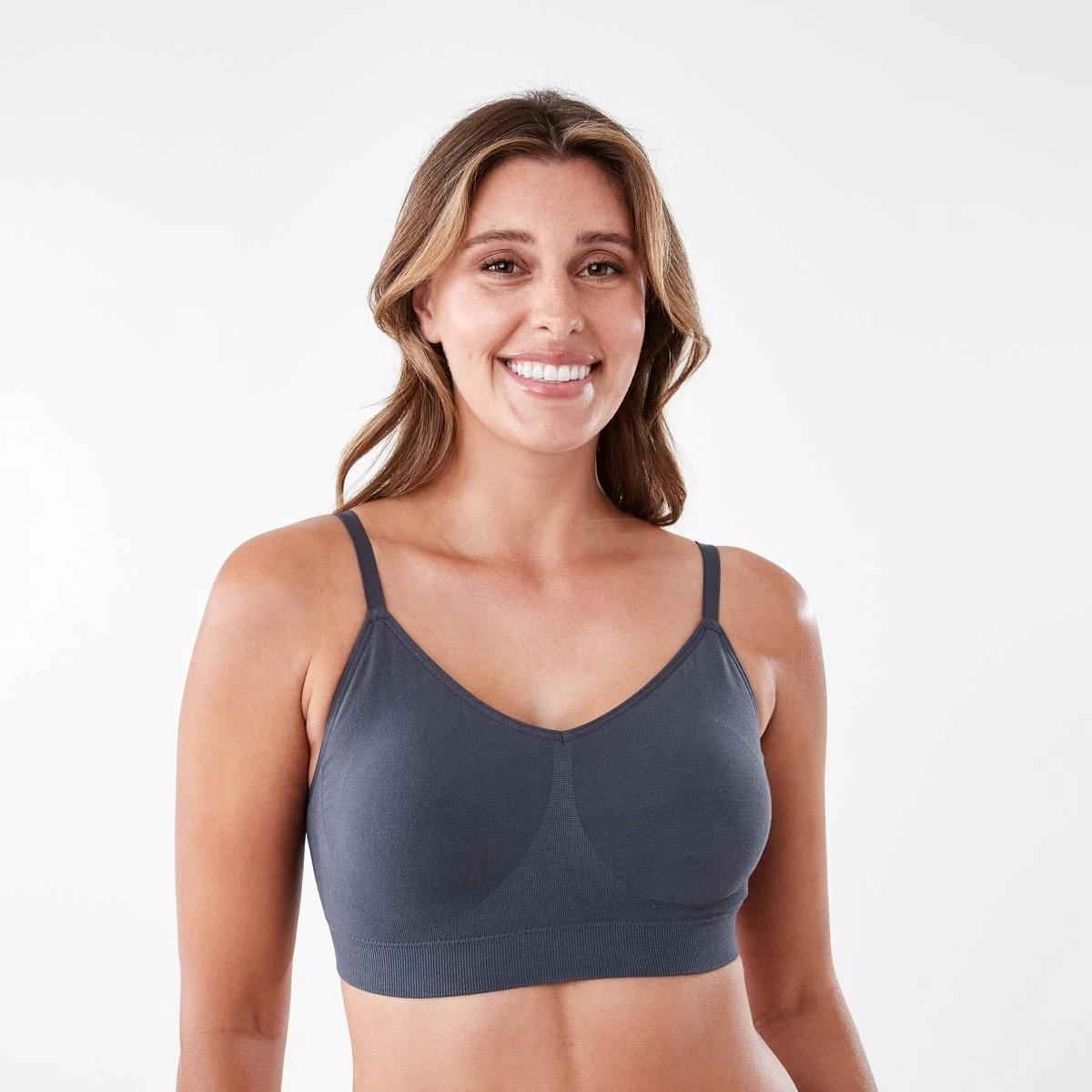 4 2 Pack Seamfree Wirefree Bamboo Crop Top Pc Sn, 4 of 9