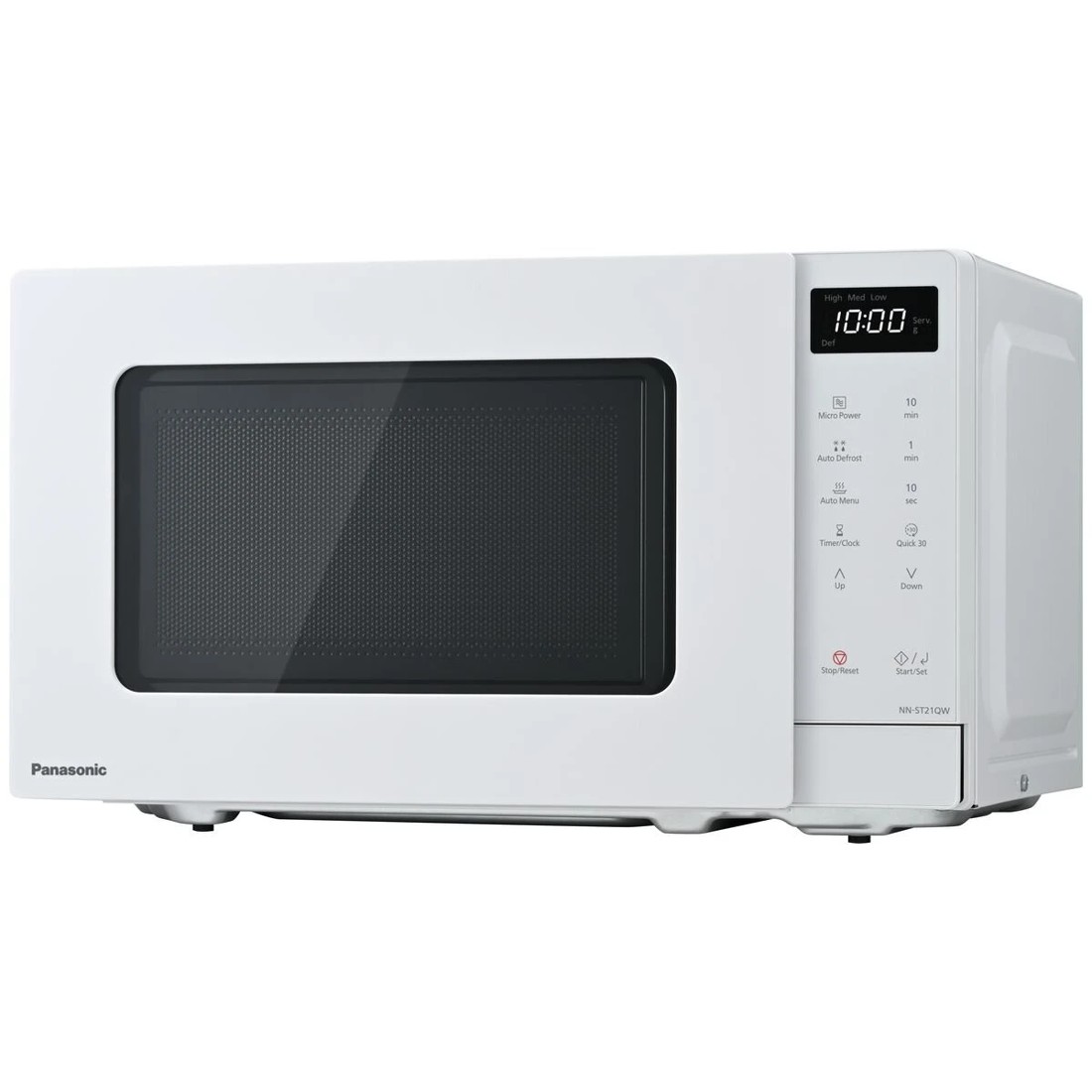3 Panasonic 20L Compact Microwave Oven - White, 3 of 5
