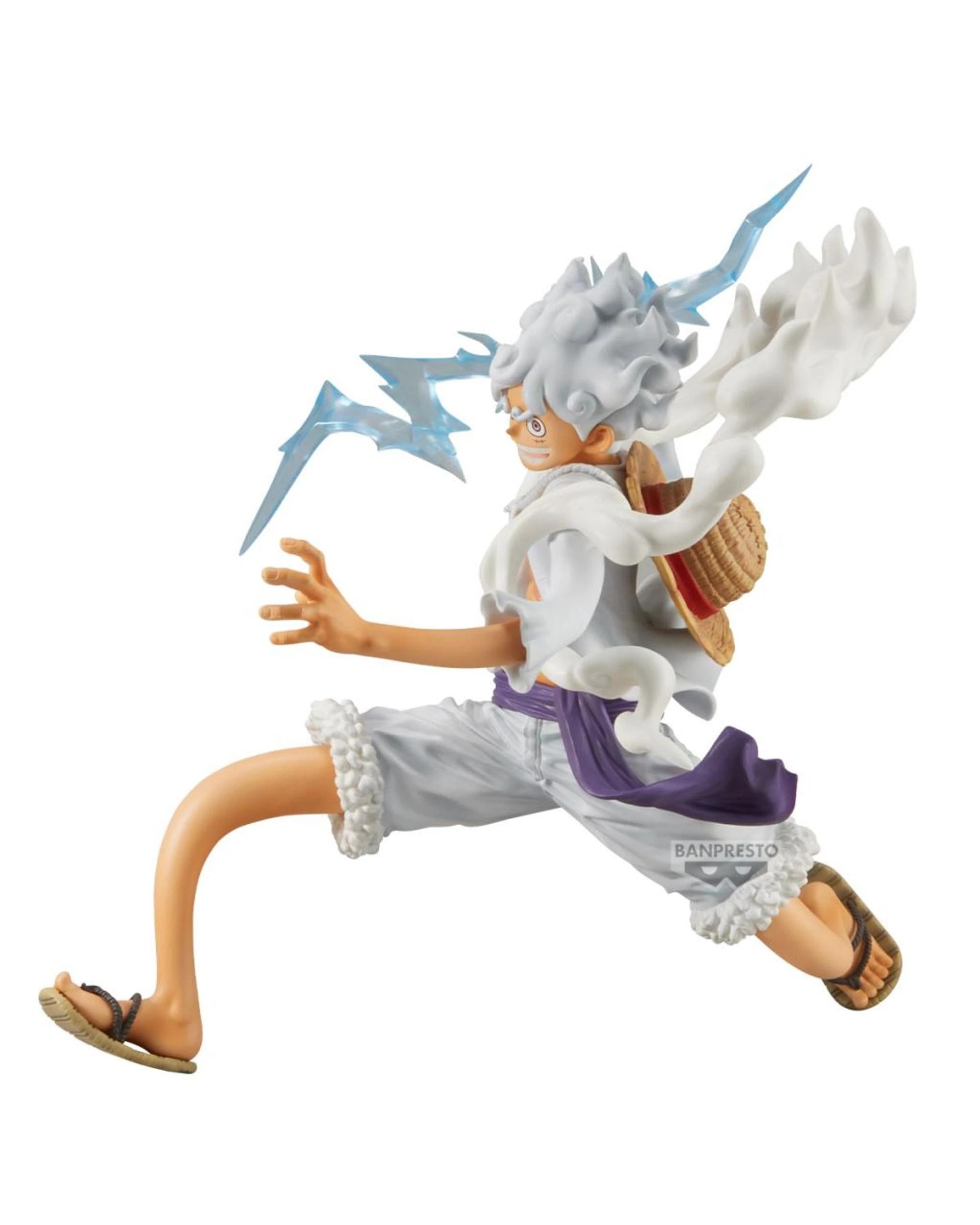 4 Banpresto Grandista One Piece Monkey D. Luffy Gear 5 Special Edition Figure, 4 of 5