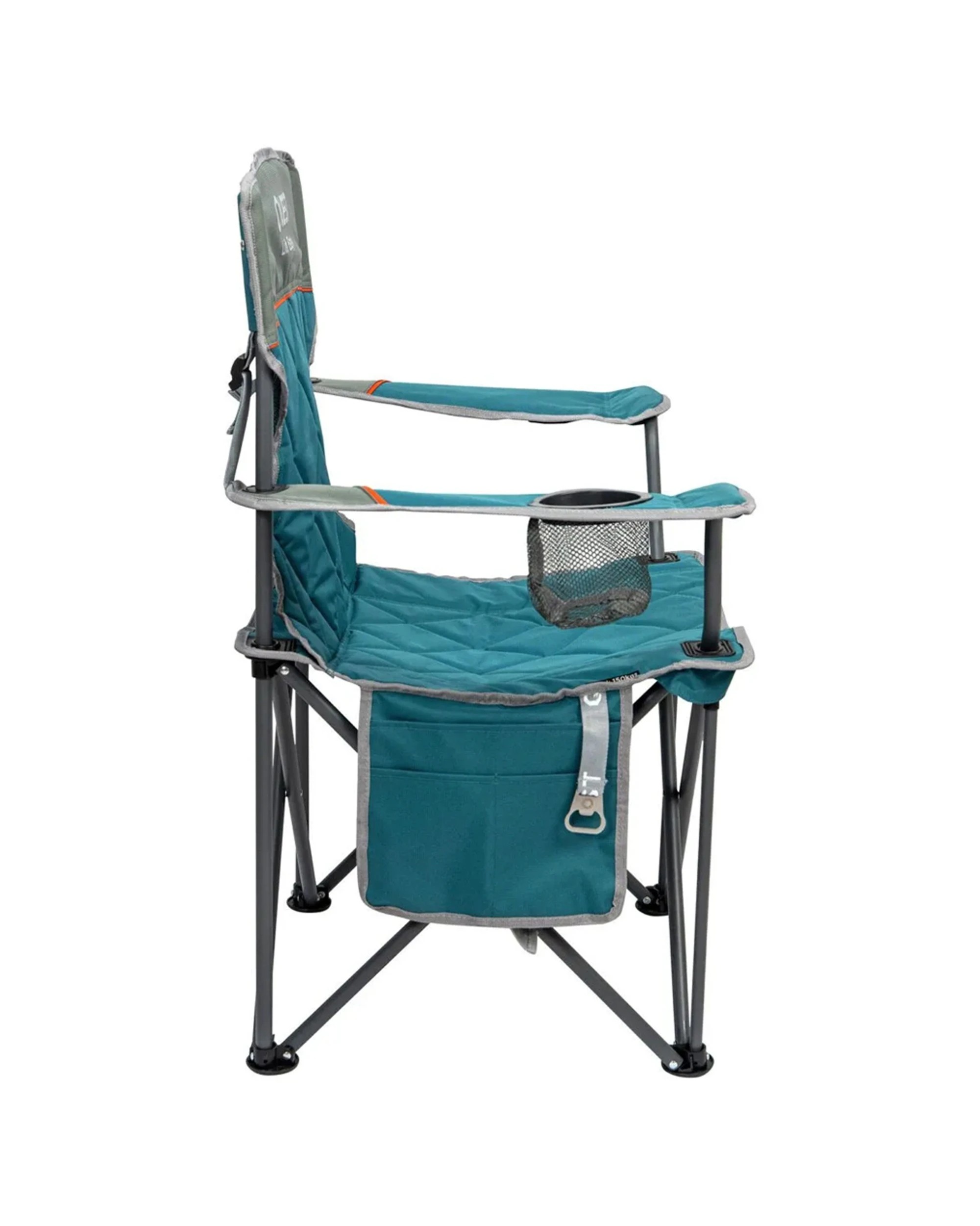 4 Quest Lite Easy Camp Chair Aluminium Adjustable Armrests 150kg 2.8kg Weight - Blue, 4 of 9