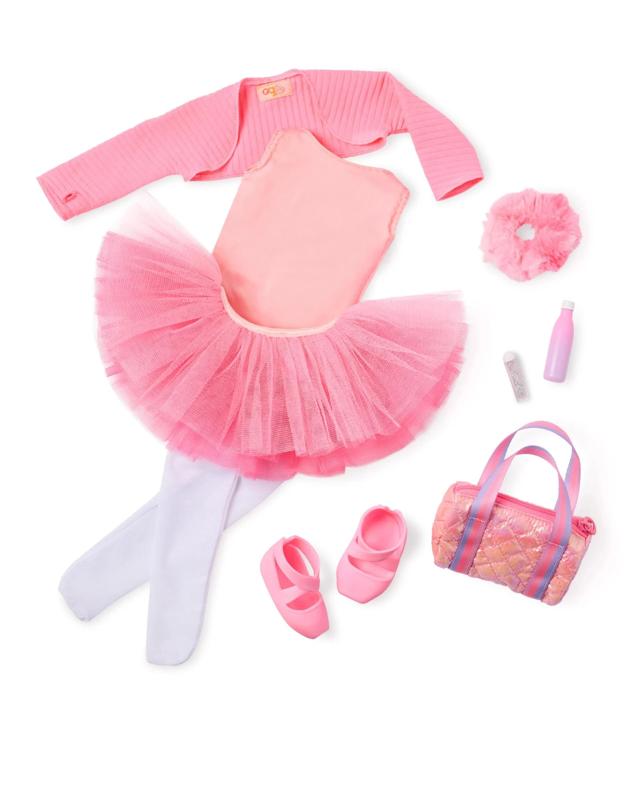 Our Generation Ballet Dreams 18-inch Doll Ballerina Outfit - 