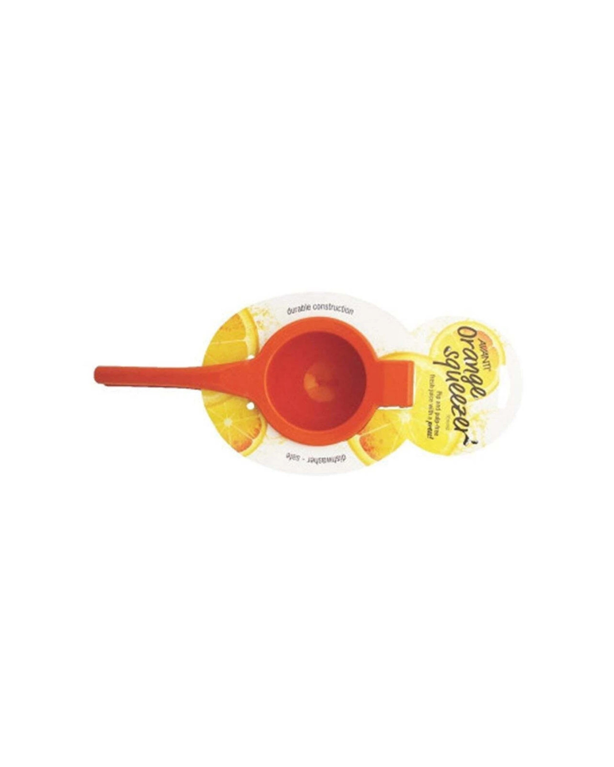1 Avanti Orange Squeezer 9cm Fruit Zester Dishwasher Safe Enamel Kitchen - Orange, 1 of 1