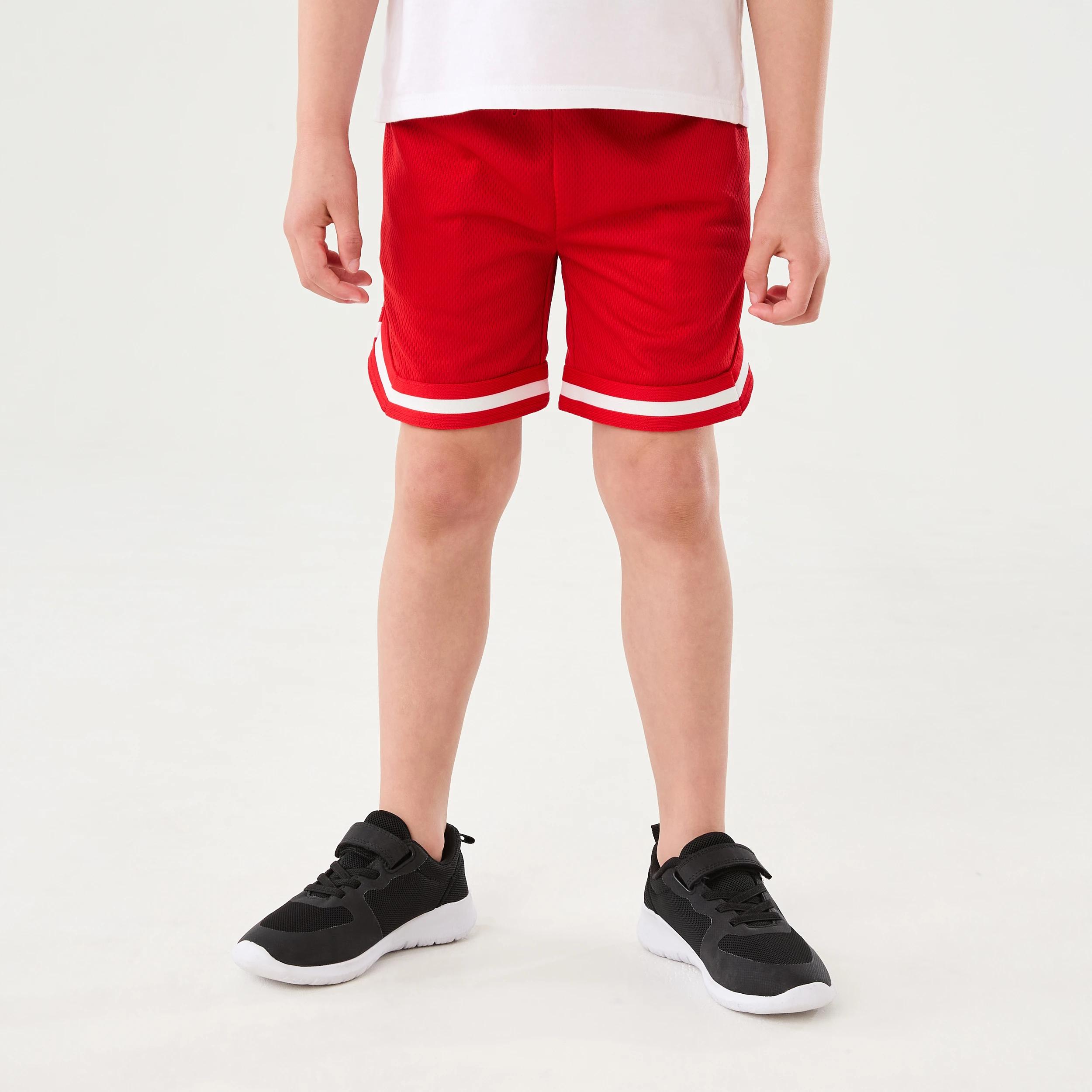 1 Mesh Basketball Shorts RUBICONDO RED, 1 of 6