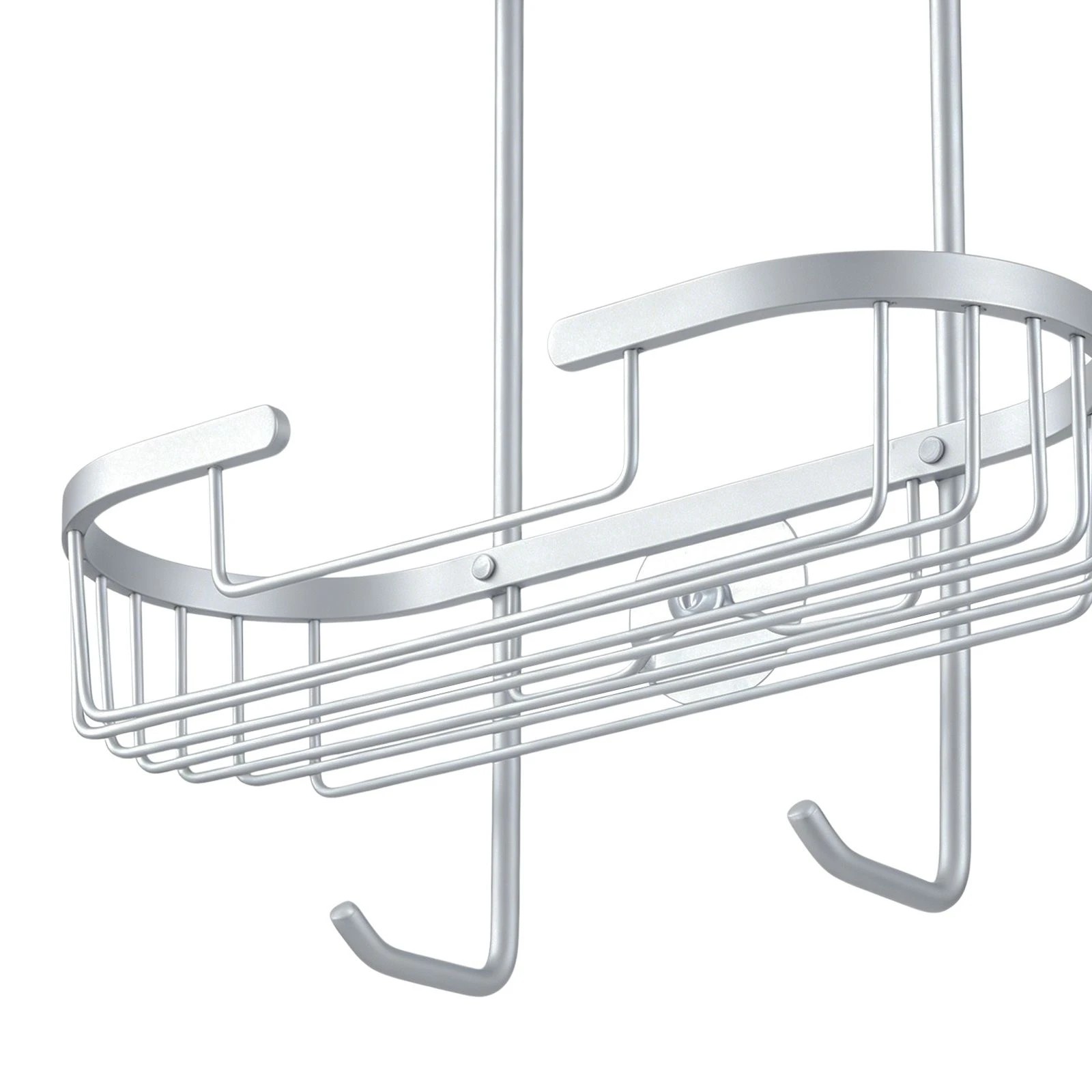 7 Ausway Aluminium Hanging Shower Caddy Over the Showerhead Organiser Rustproof Baskets, 7 of 7