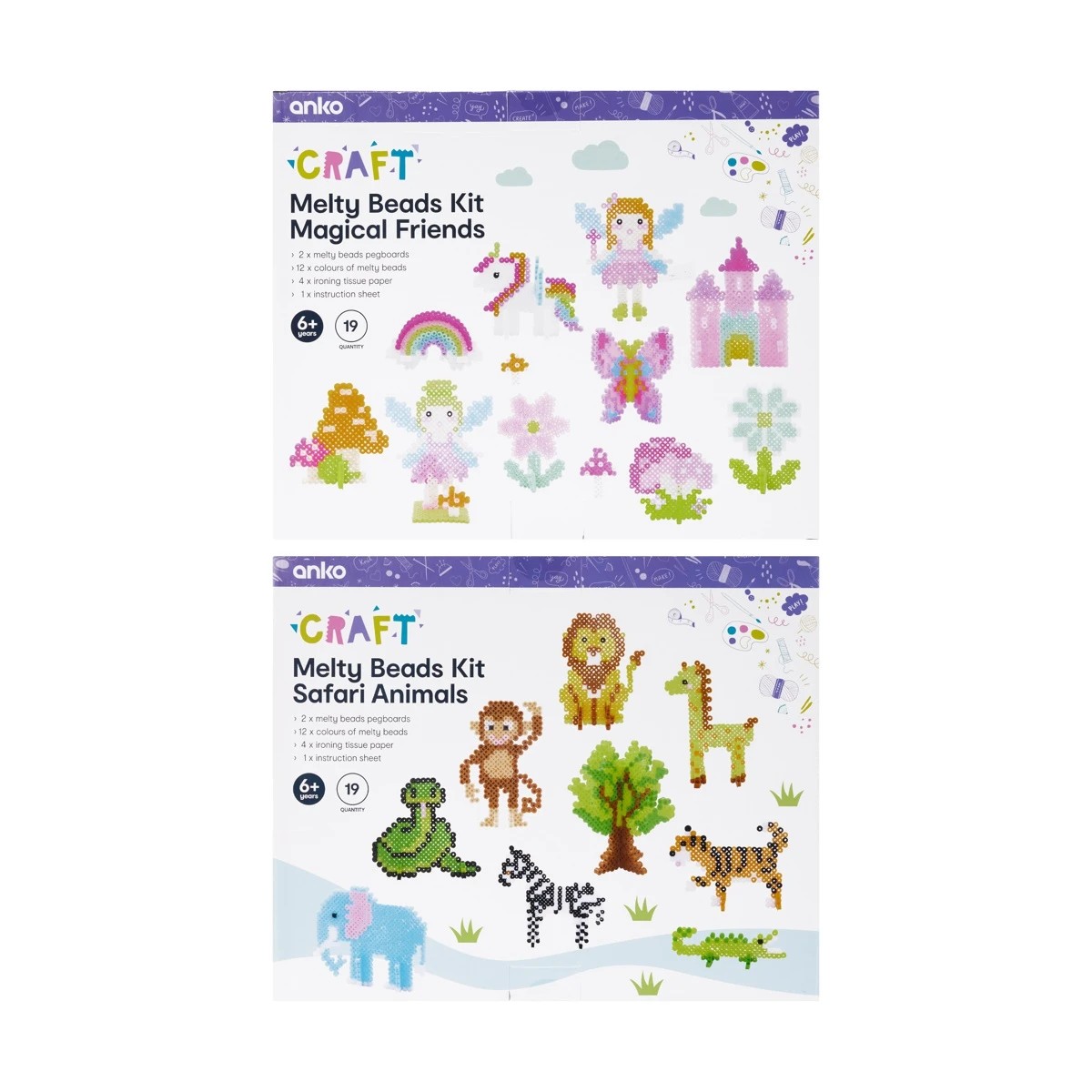 10 19 Piece Melty Beads Kit - Assorted, 10 of 10