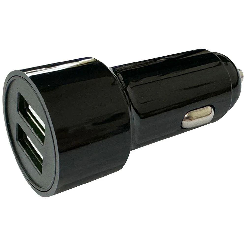2 Keji USB-A 12W Dual Car Charger Black, 2 of 5