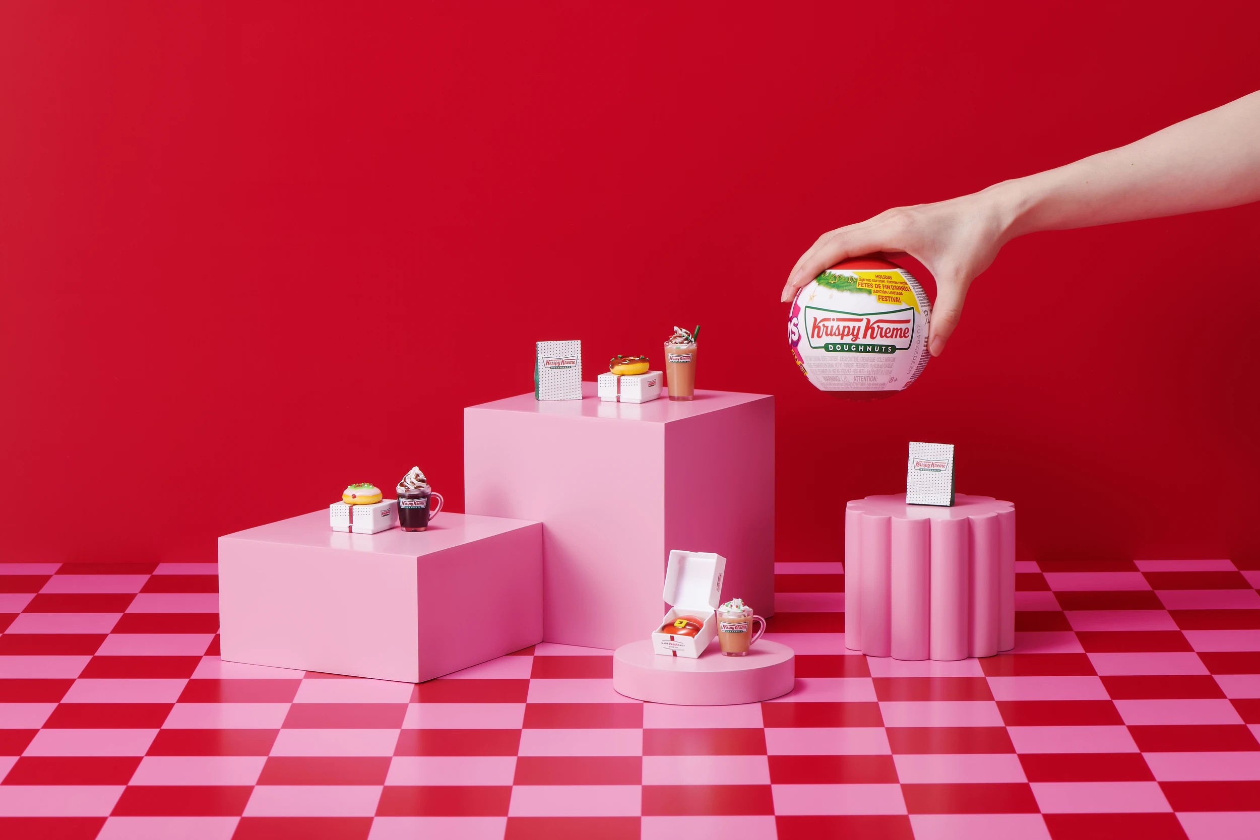 7 Mini Brands Create Krispy Kreme Holiday Series 1 Capsule by ZURU - Assorted, 7 of 10