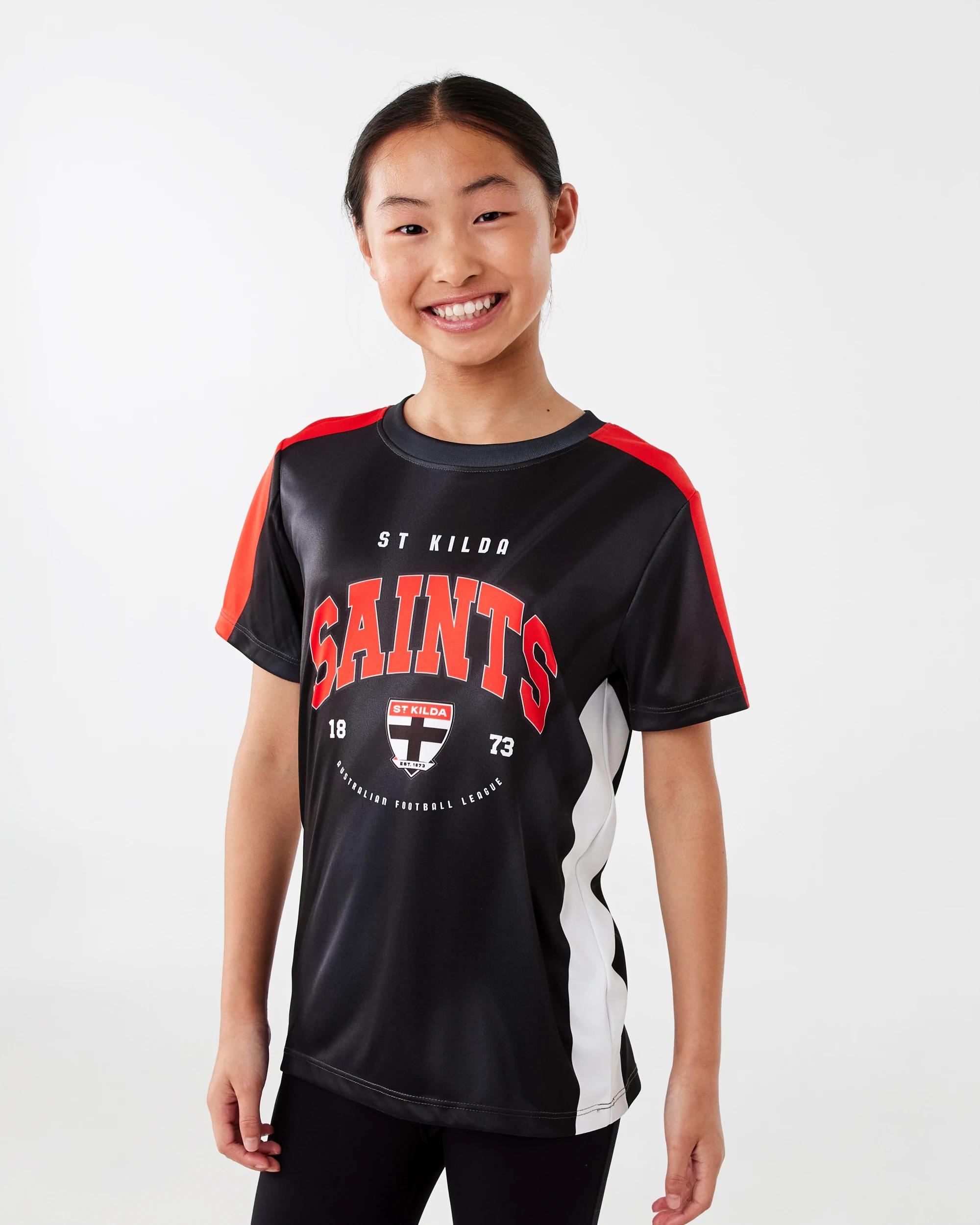 2 Official AFL Youth Training T-shirt St Kilda, 2 of 8