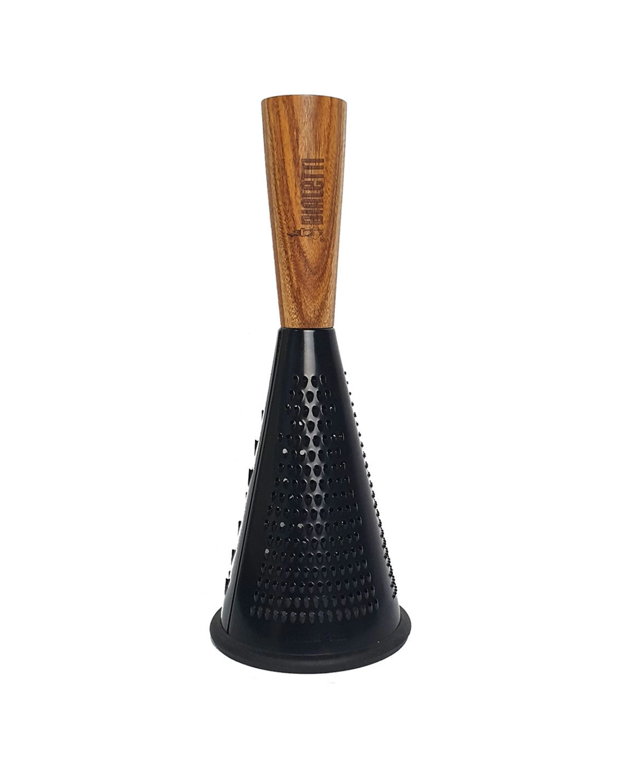 1 Classica Ergonomic Acacia Handle Stainless Steel Kitchen Grater 30cm - Zesting, 1 of 3