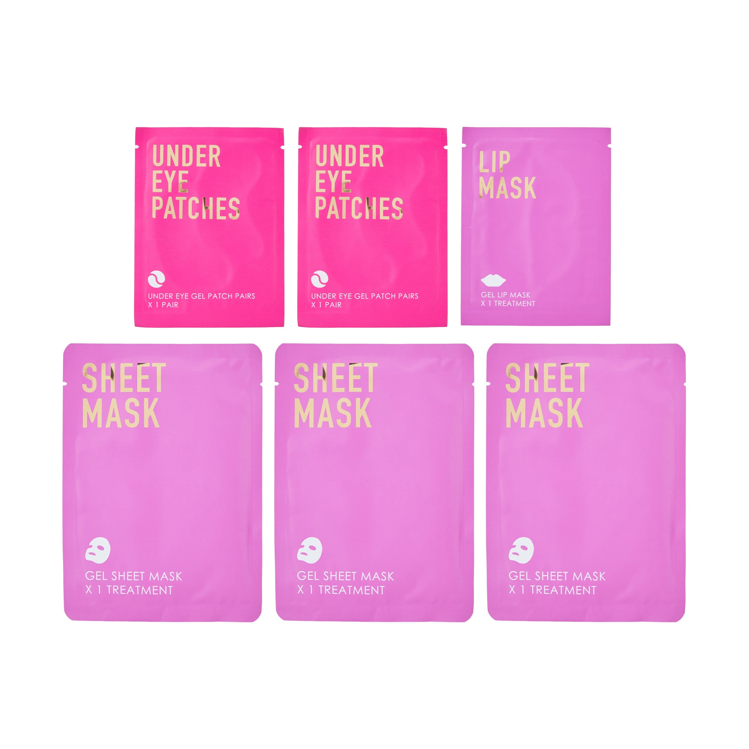 2 OXX Skincare 6 Piece Gel Face Mask Set, 2 of 4